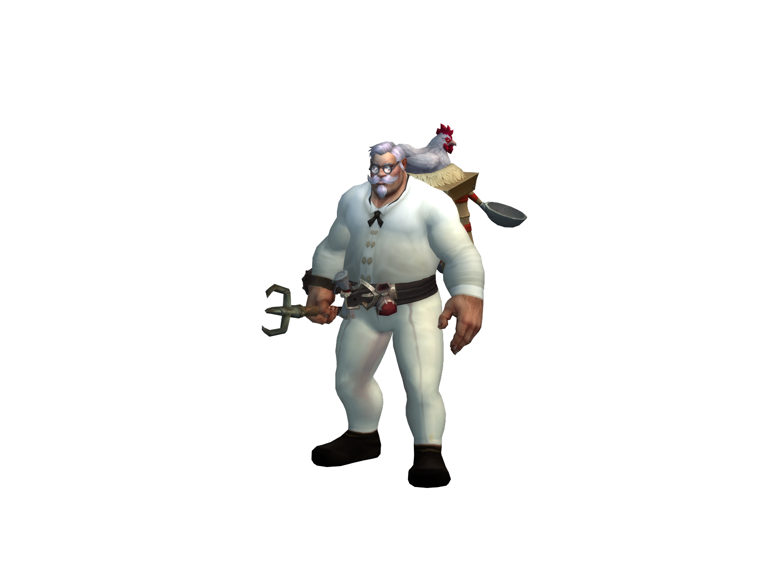 Secretspices 3D character render