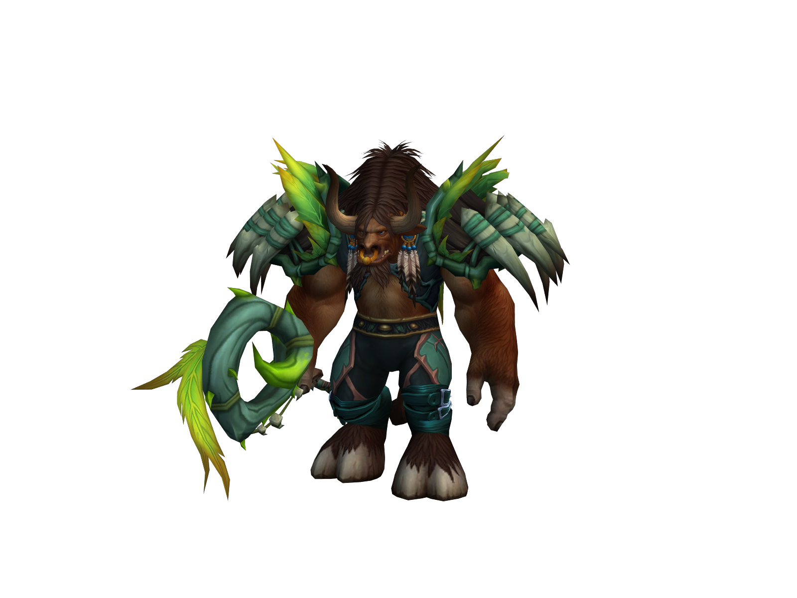 Fighcow 3D character render