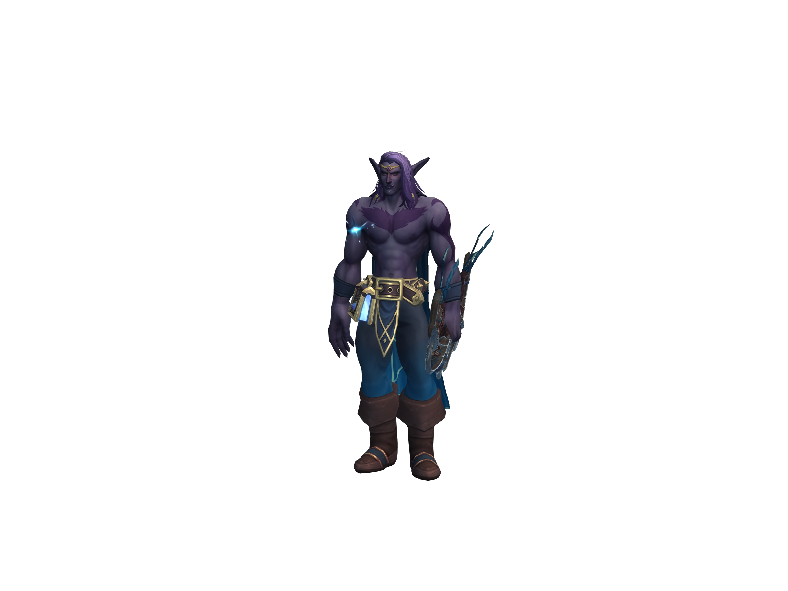 Larídel 3D character render
