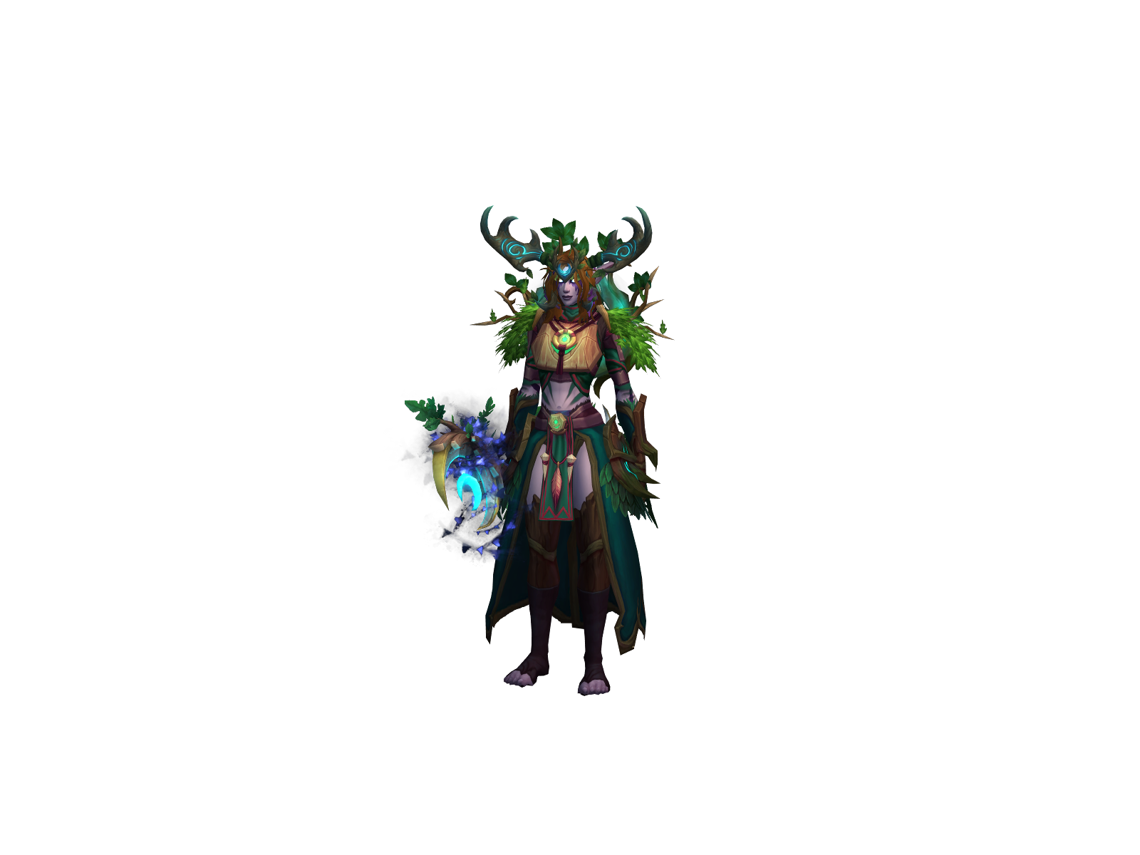 Sebyllë 3D character render