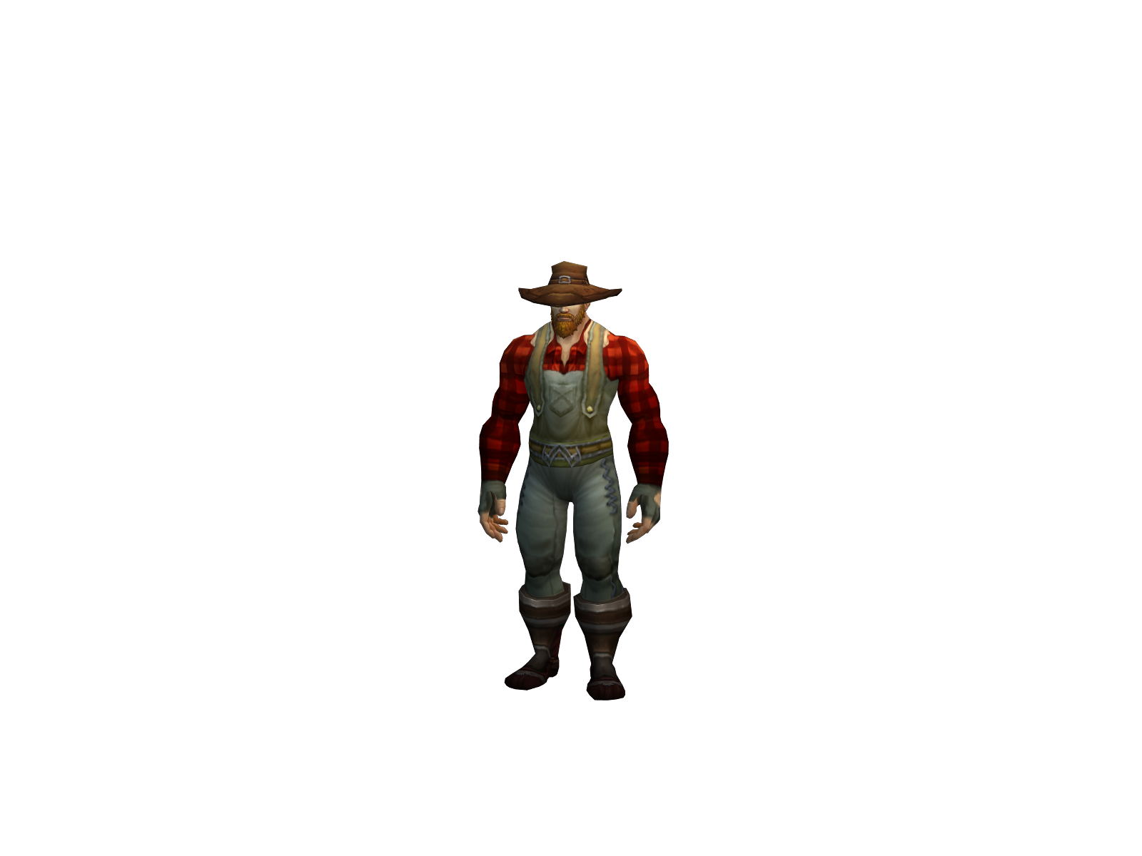 Chuckleeröy 3D character render