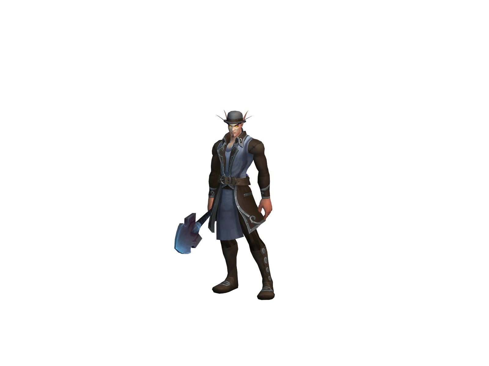 Cachondito 3D character render