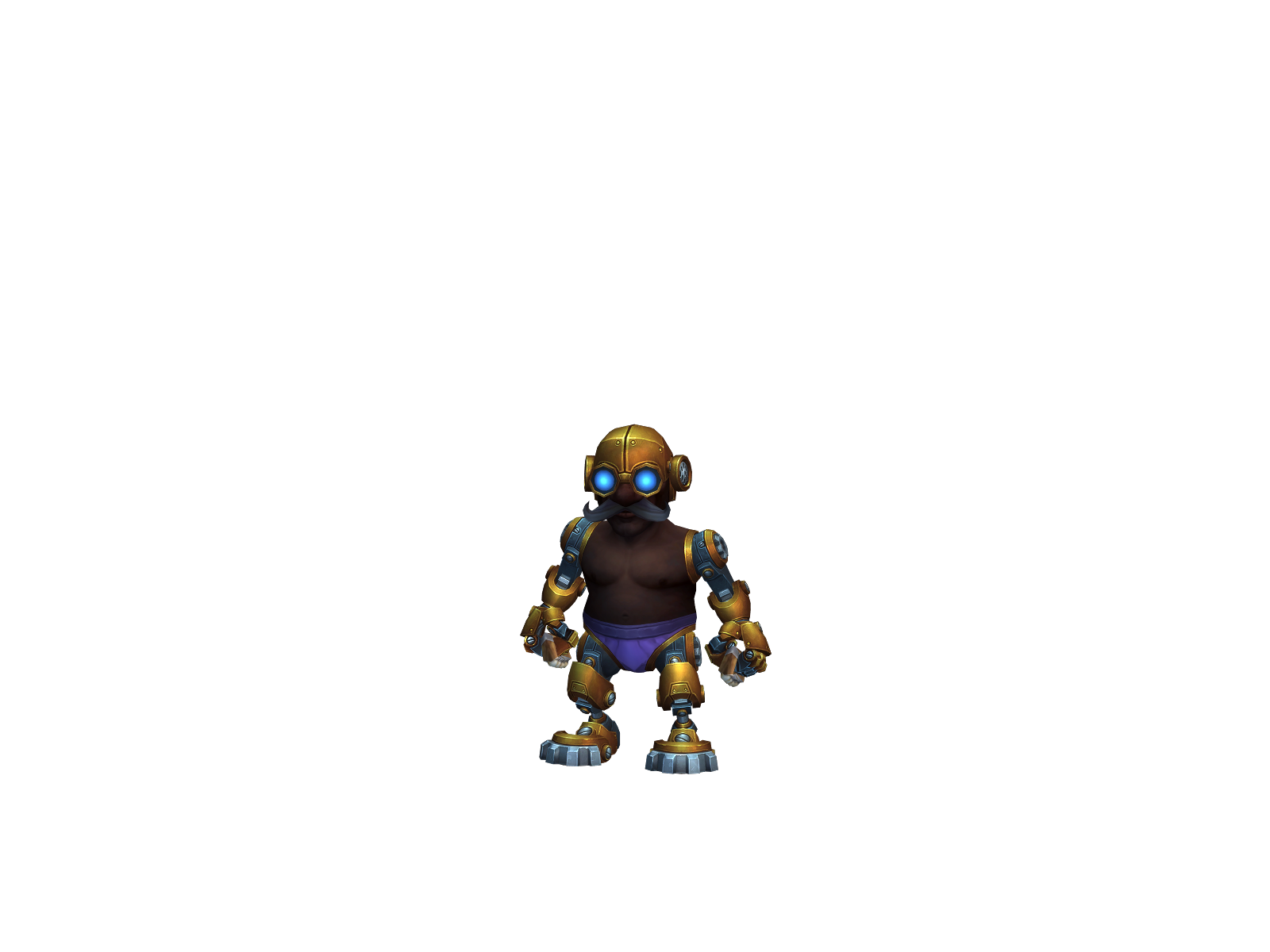 Megazugga 3D character render