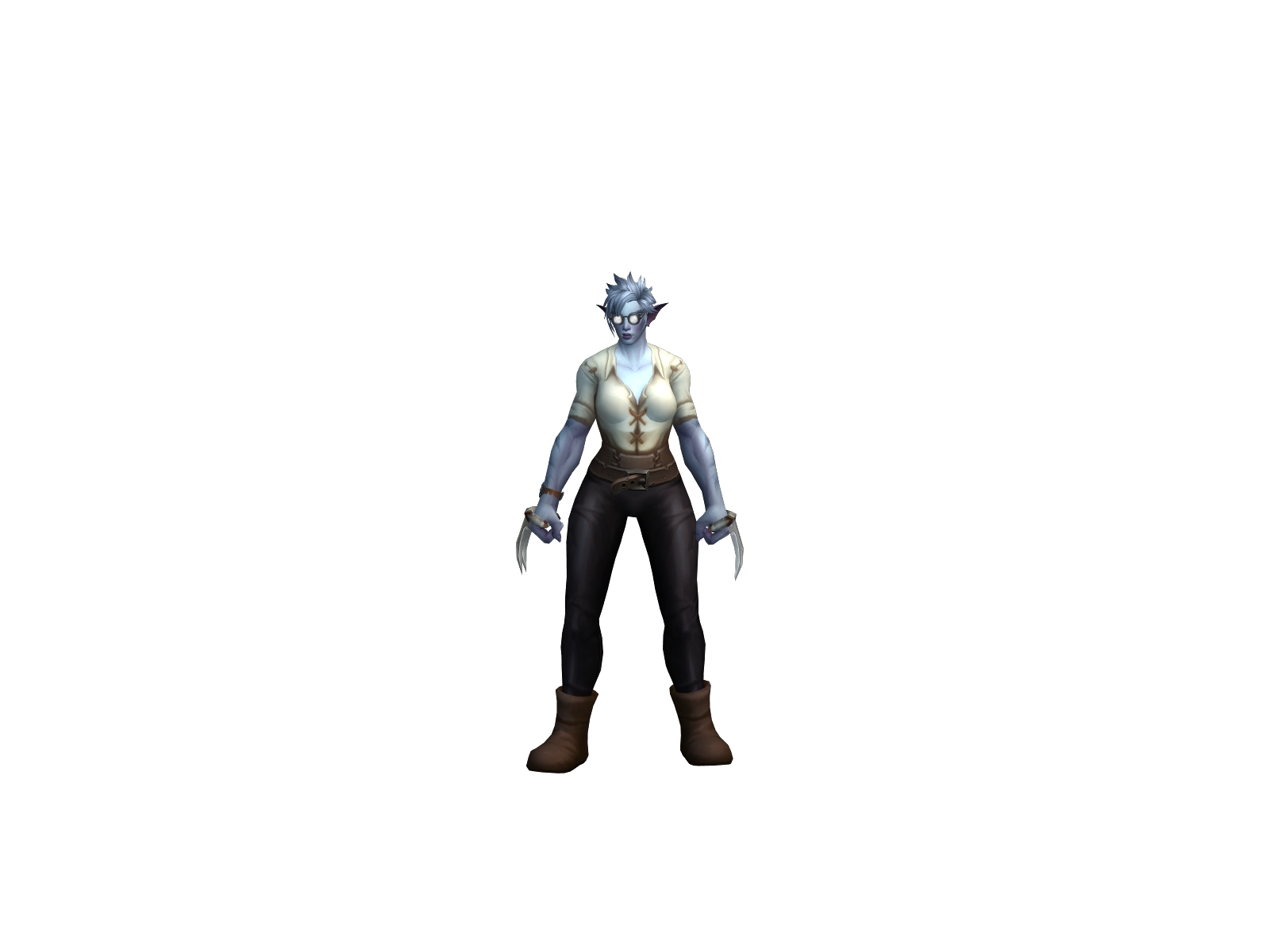 Cigar 3D character render