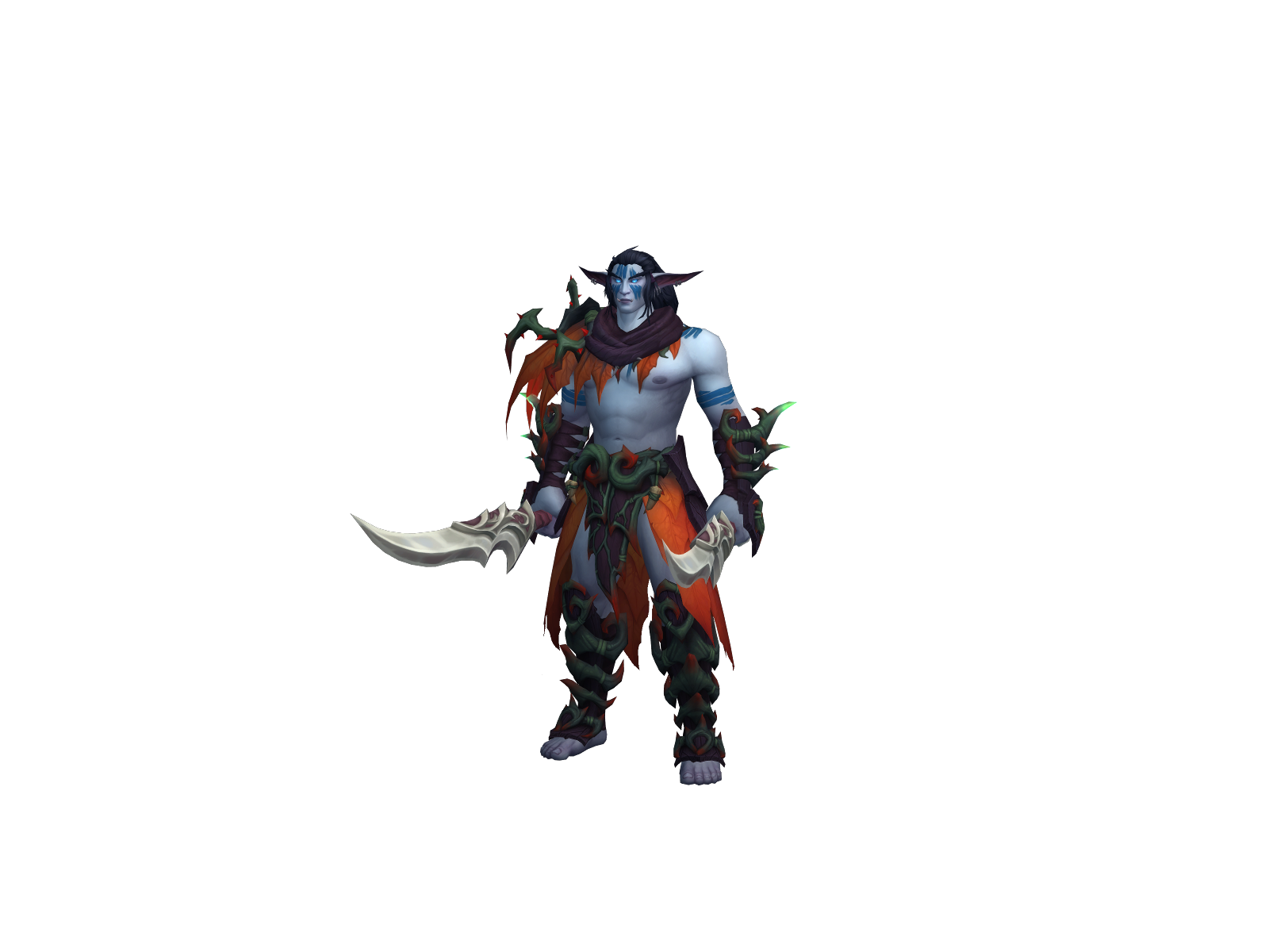 Talehakai 3D character render