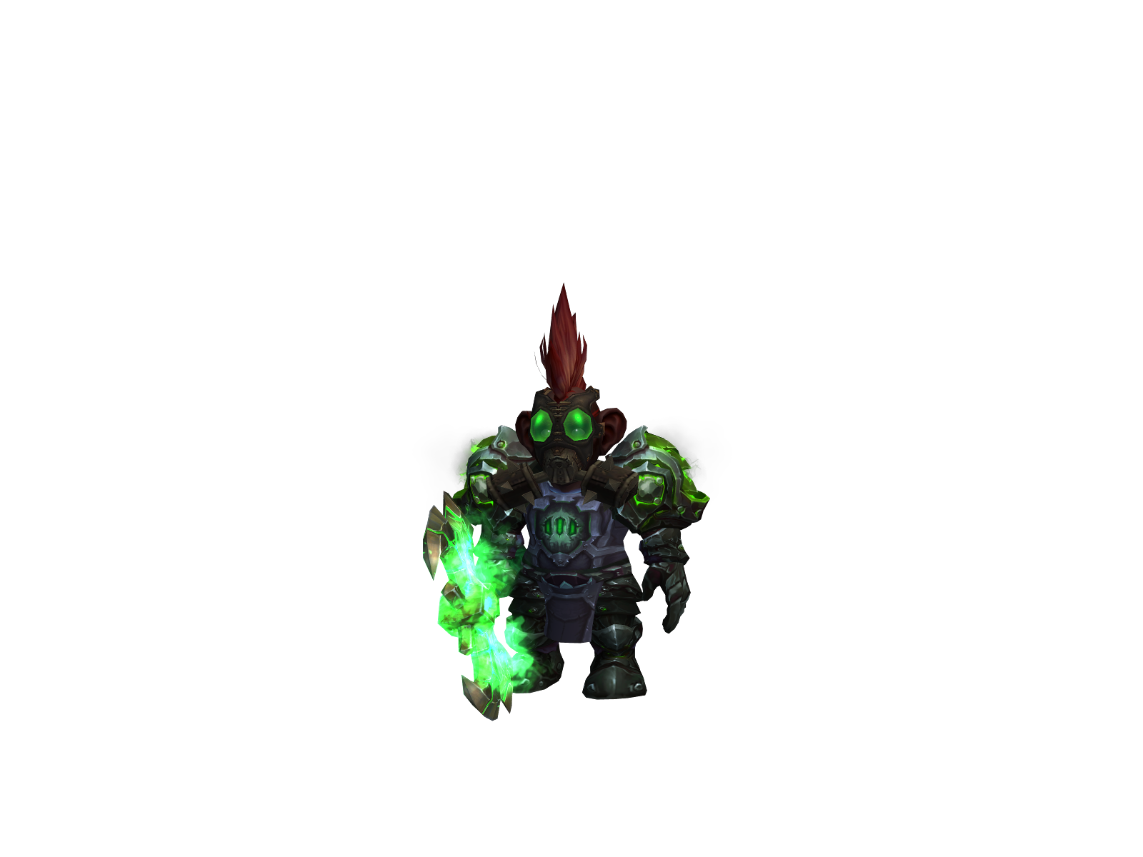 Chargglez 3D character render