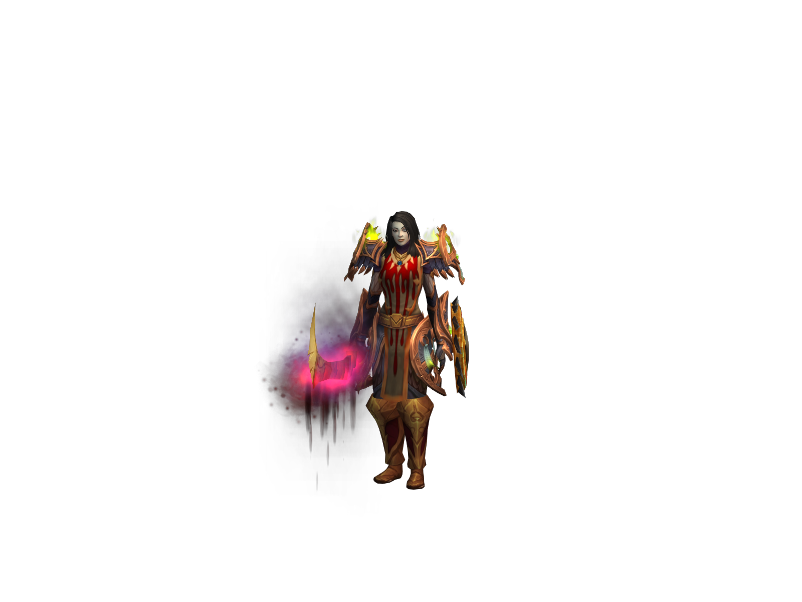 Searingglare 3D character render
