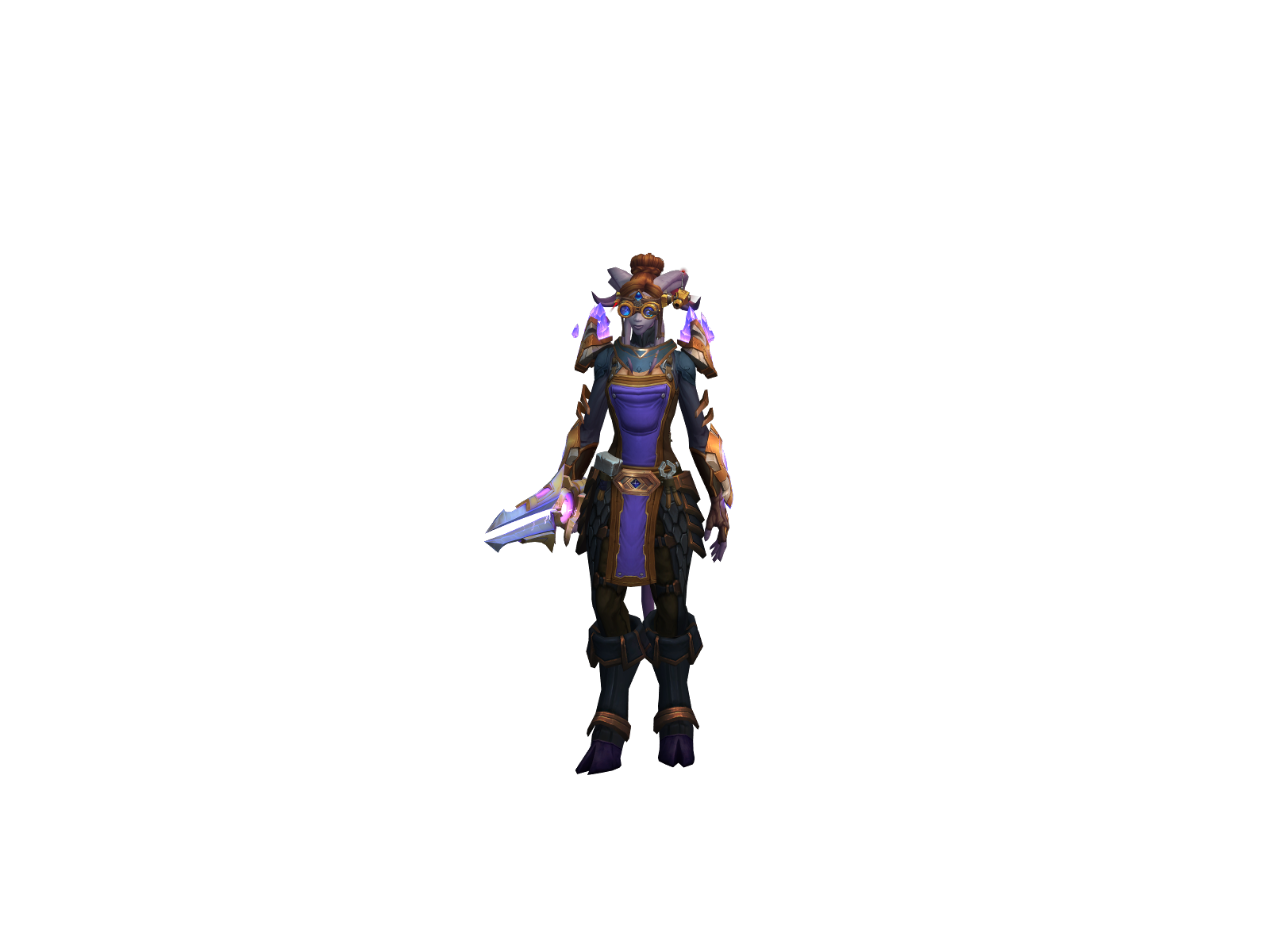 Elua 3D character render