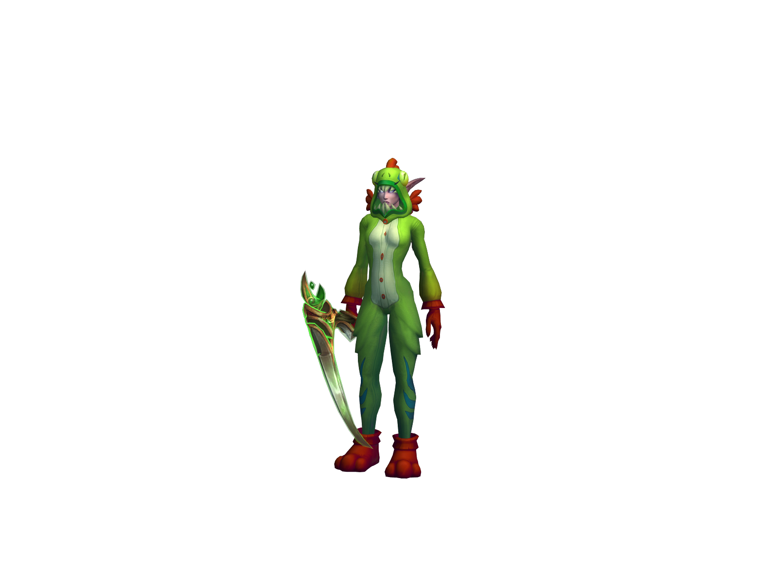 Pawtroast 3D character render