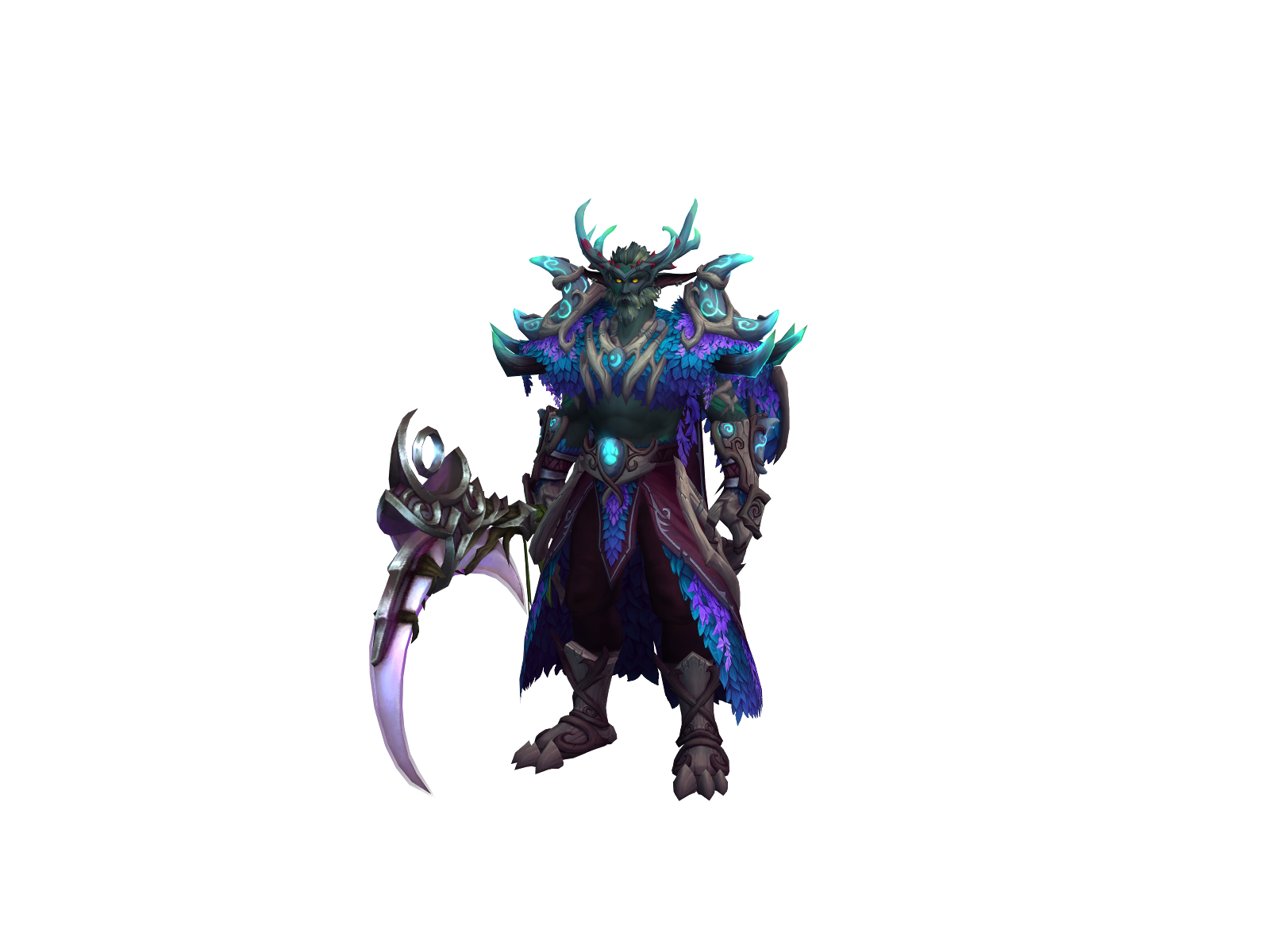 Durah 3D character render