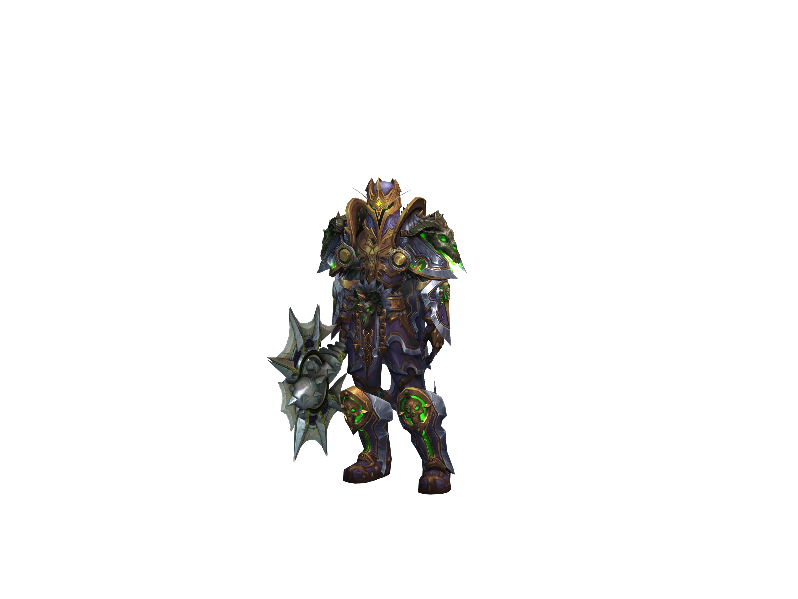 Nikvyr 3D character render