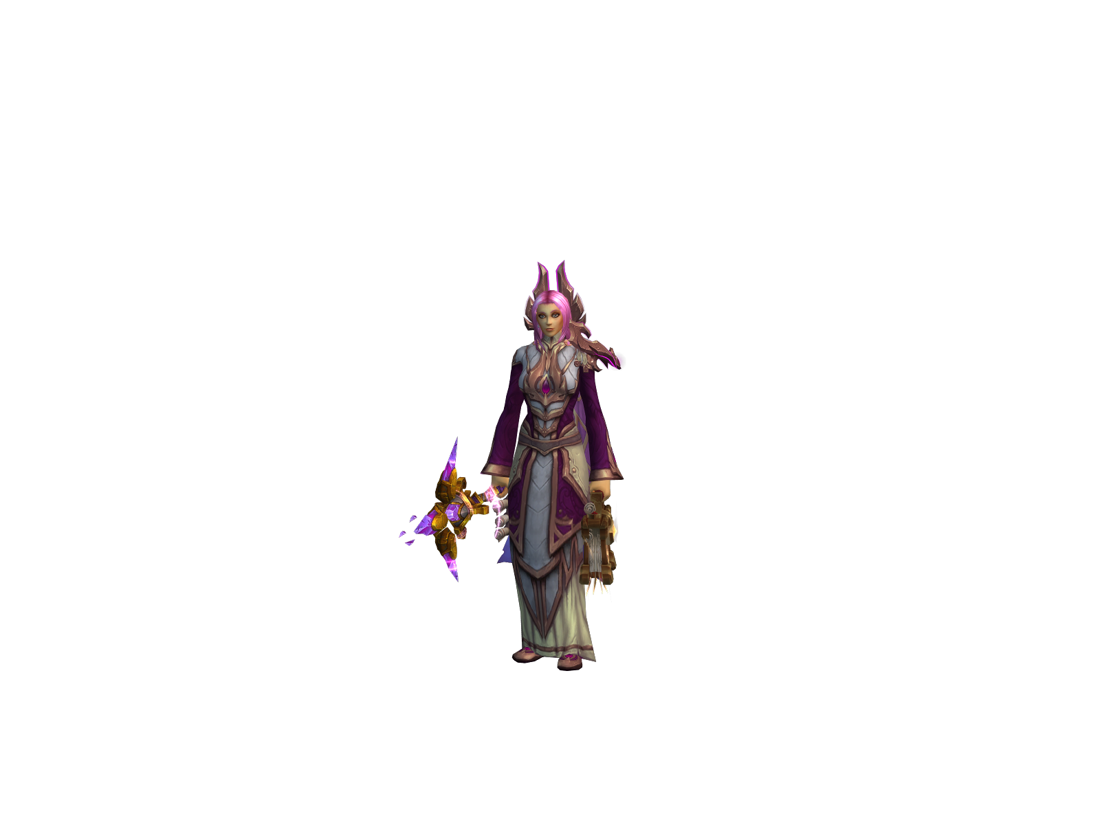 Aríadné 3D character render