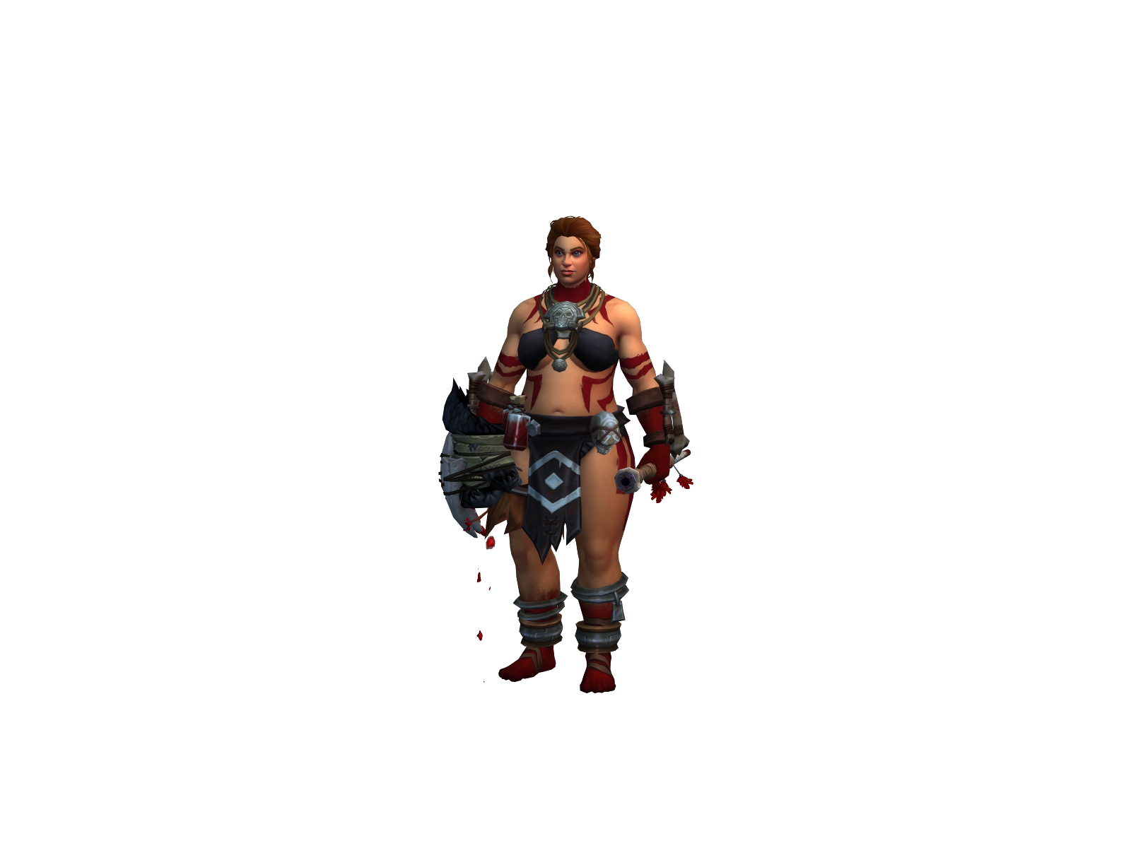 Thaebryn 3D character render