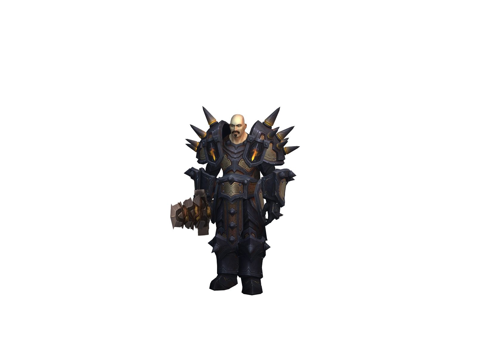 Rippinass 3D character render