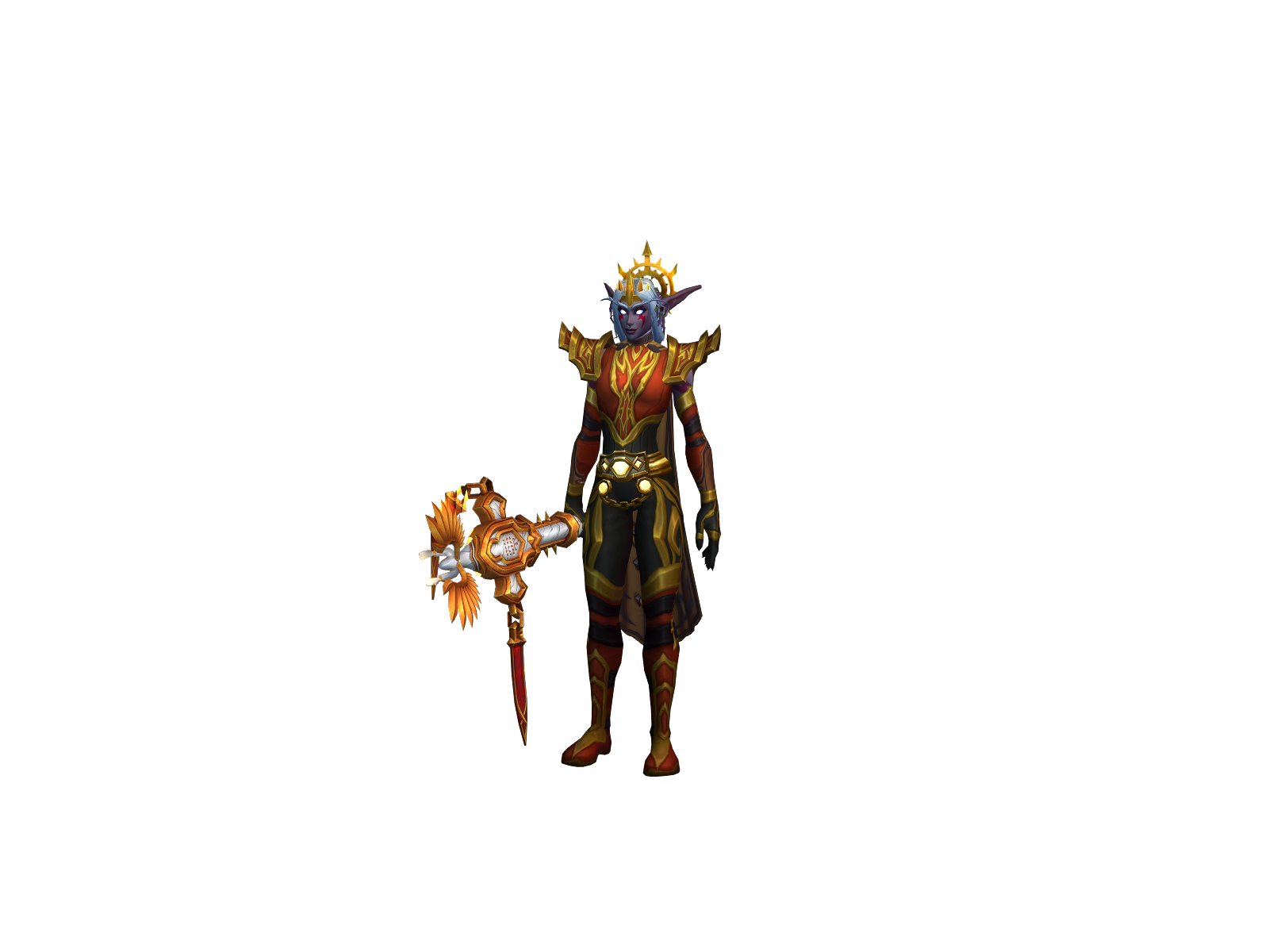 Calatriel 3D character render