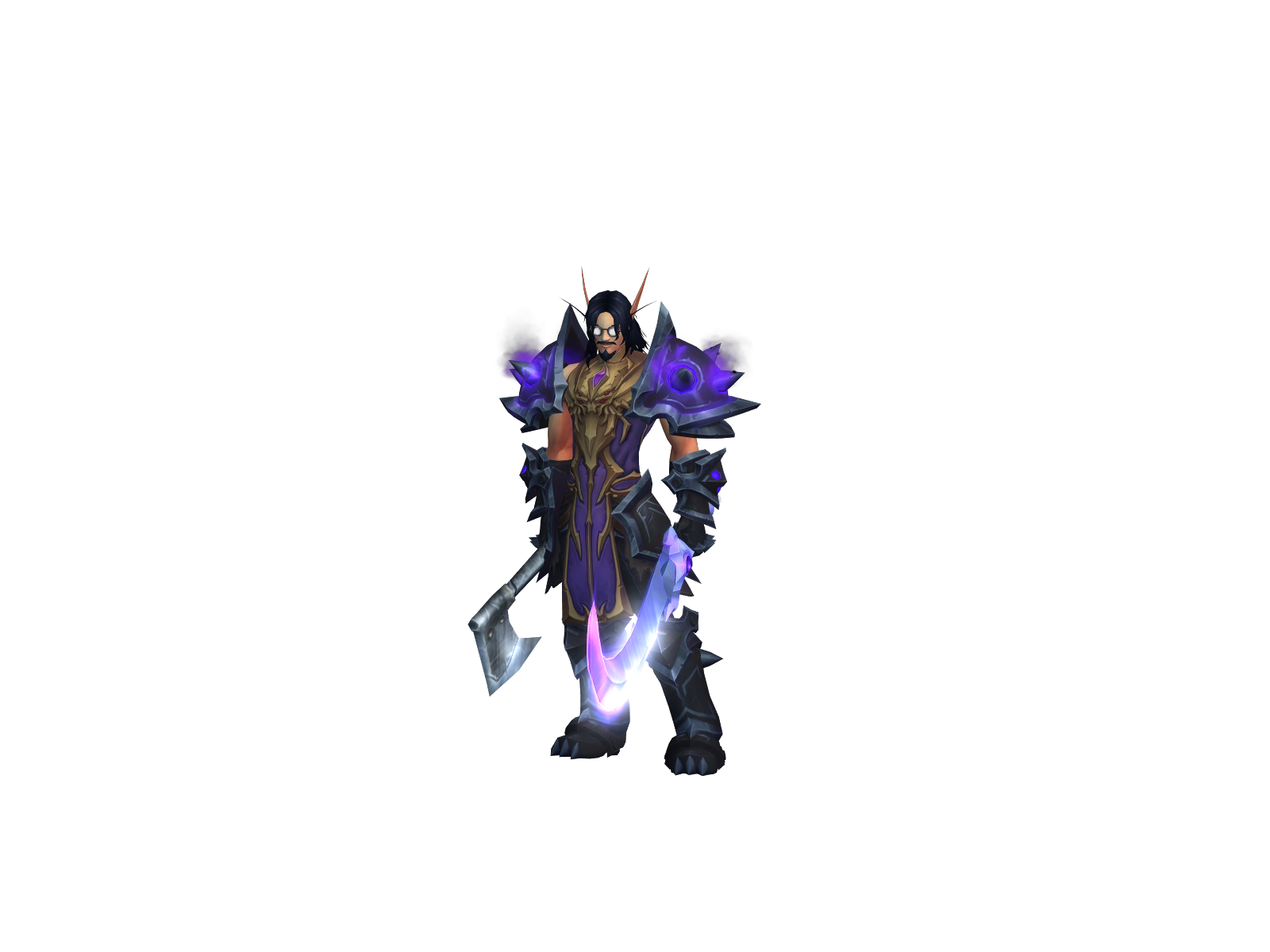 Vysery 3D character render