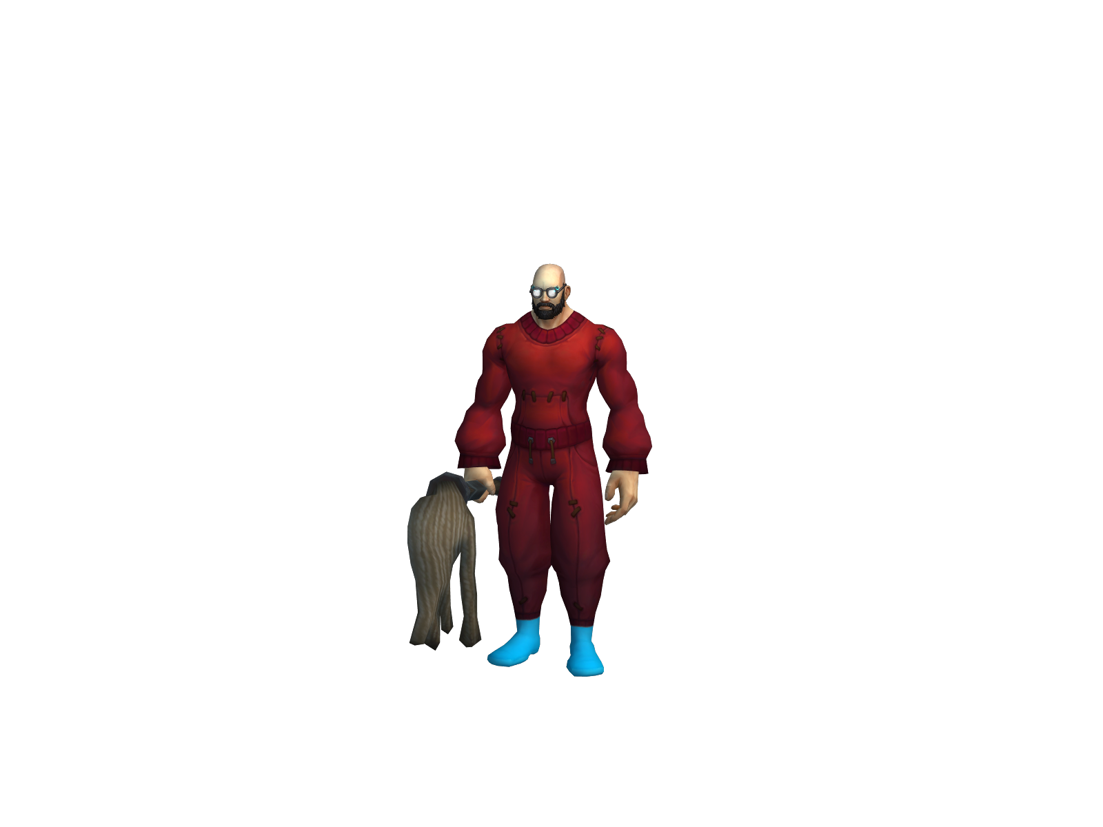 Toxsic 3D character render