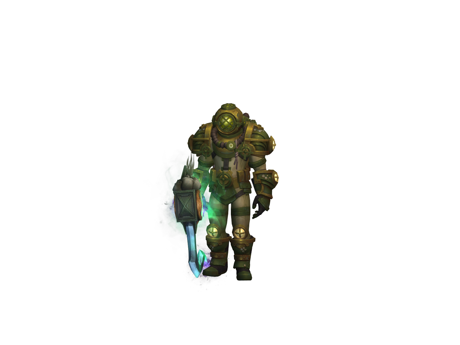 Kalphas 3D character render