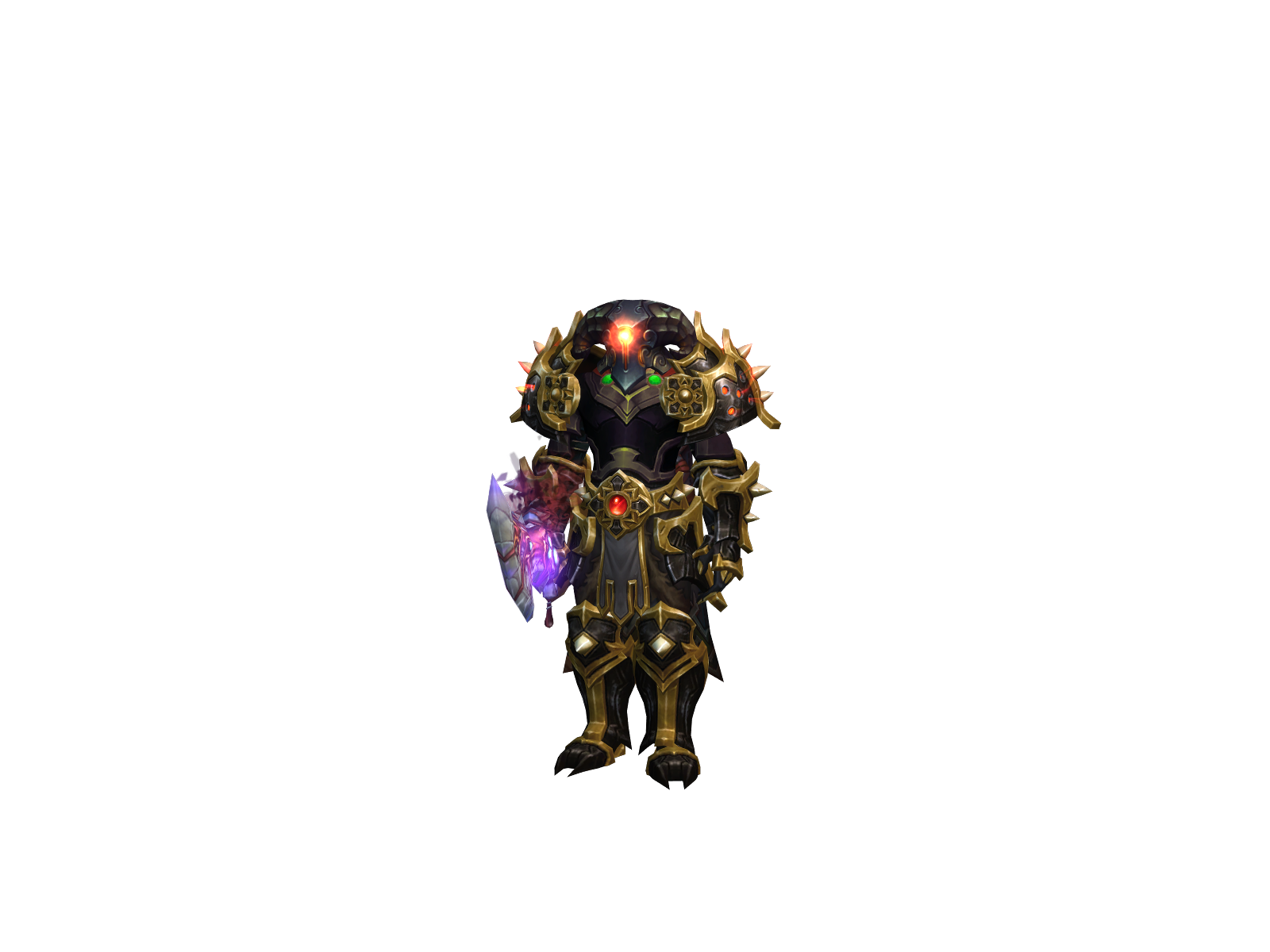 Crysos 3D character render