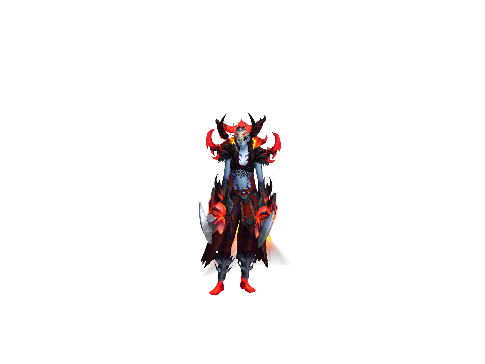 Skyez 3D character render