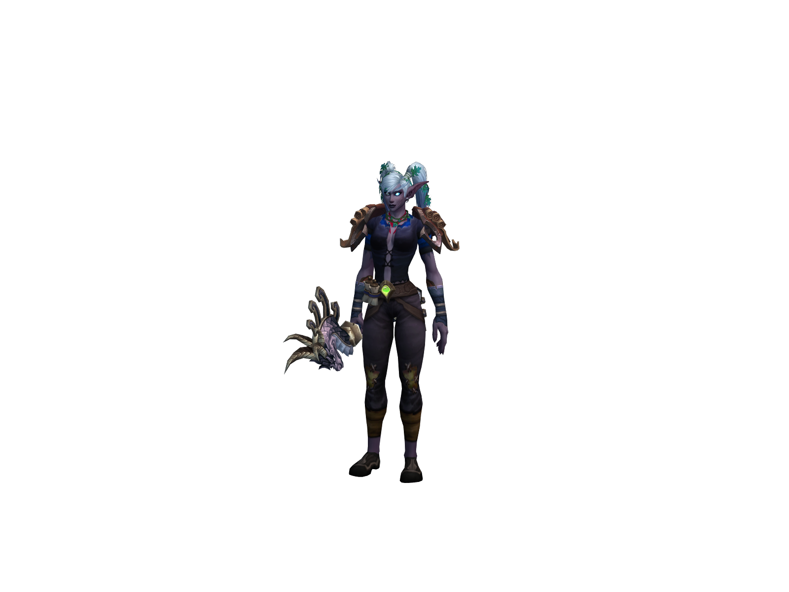 Outofspace 3D character render