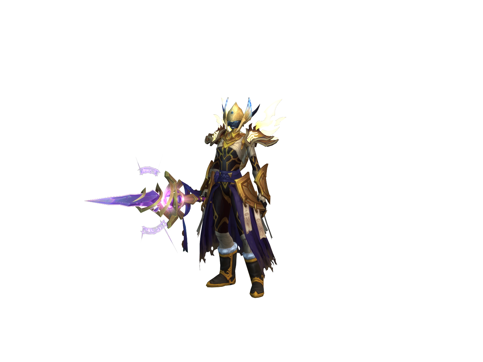 Alunarsa 3D character render