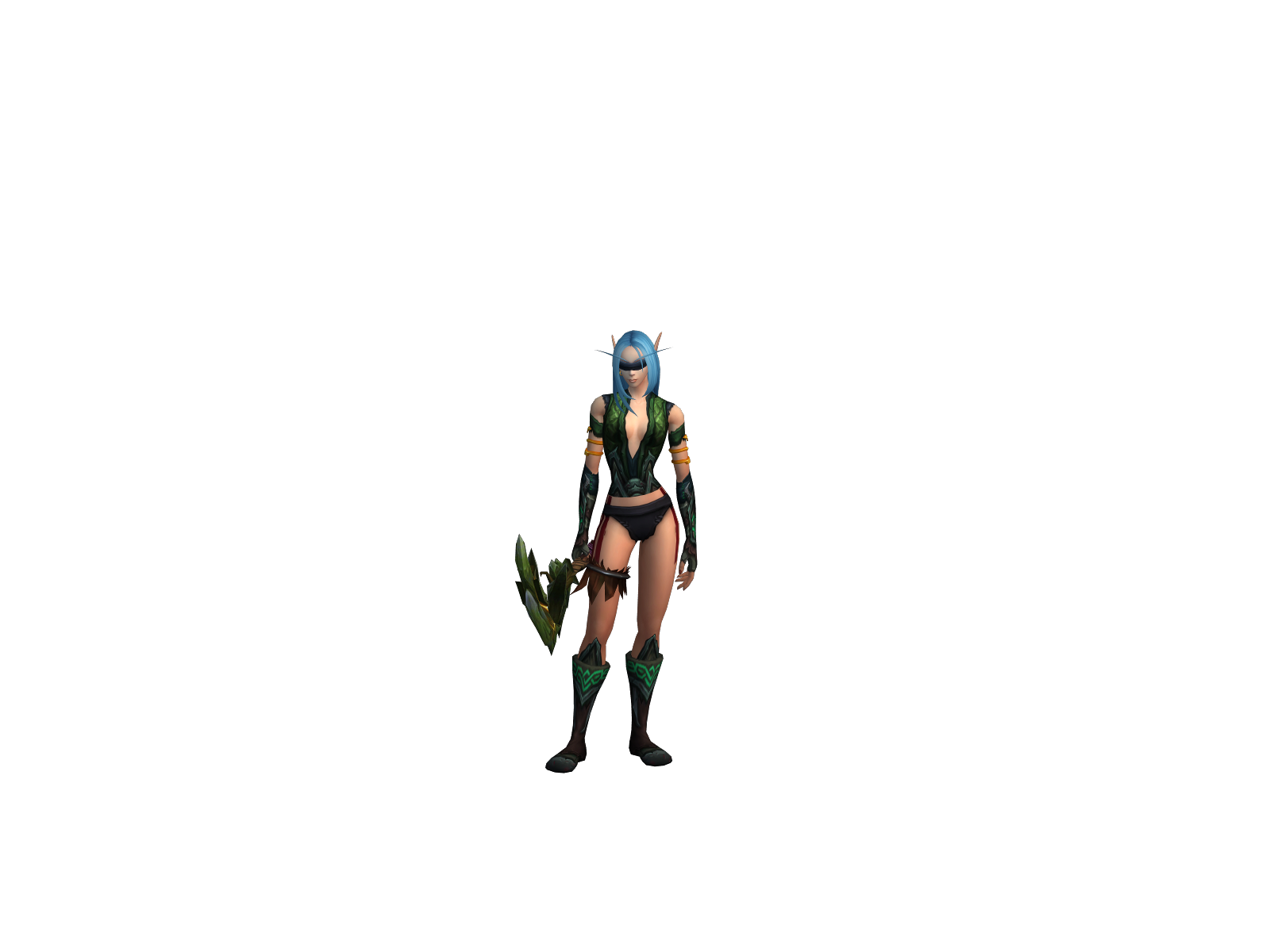 Hattalisgh 3D character render
