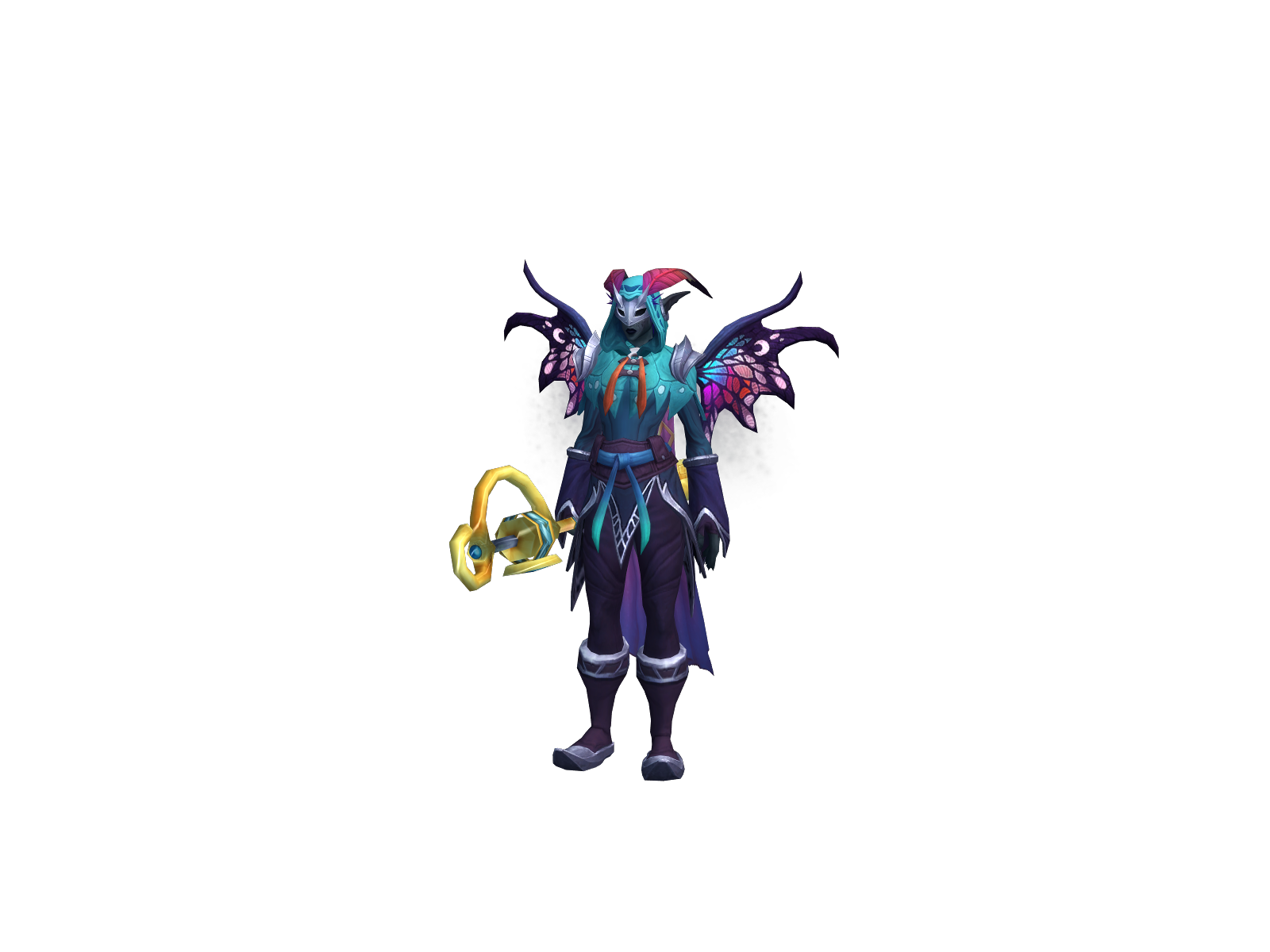 Frickery 3D character render