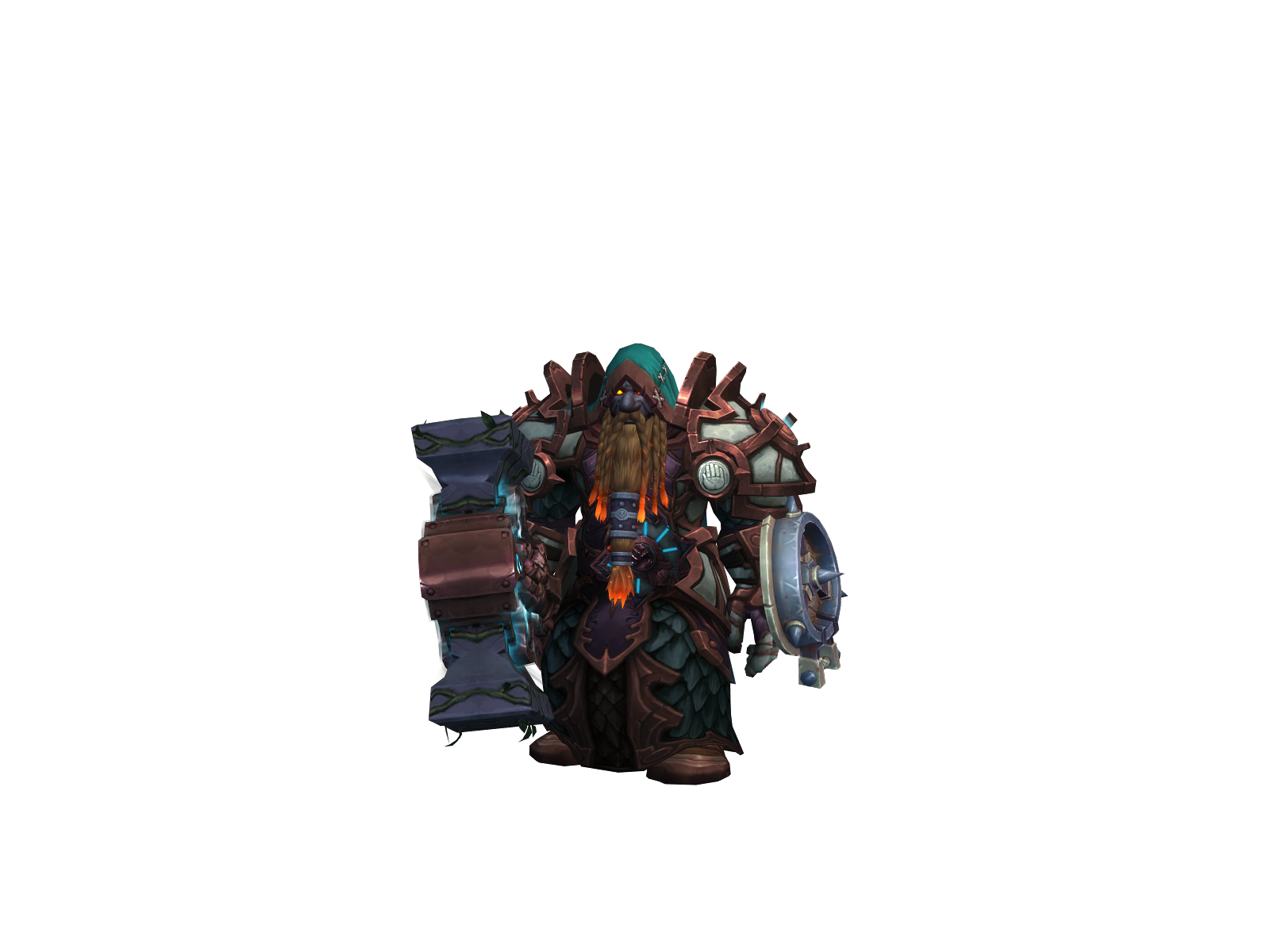 Dalourdin 3D character render