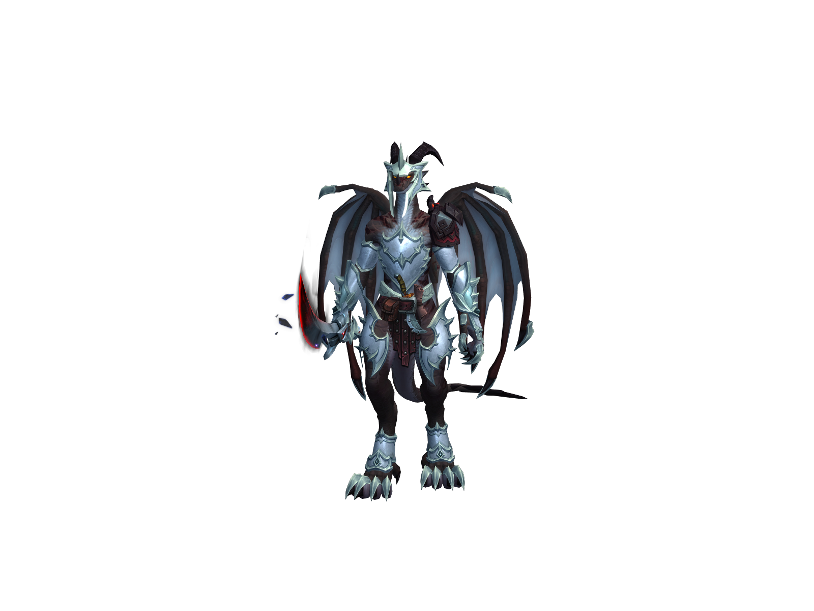Inchwyrm 3D character render