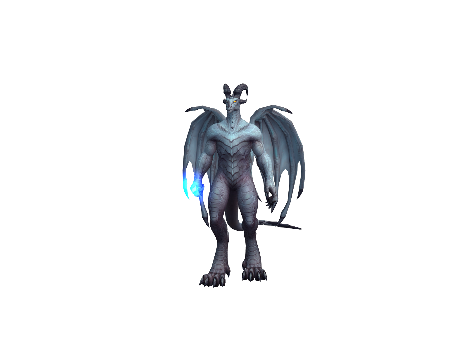 Glàcian 3D character render