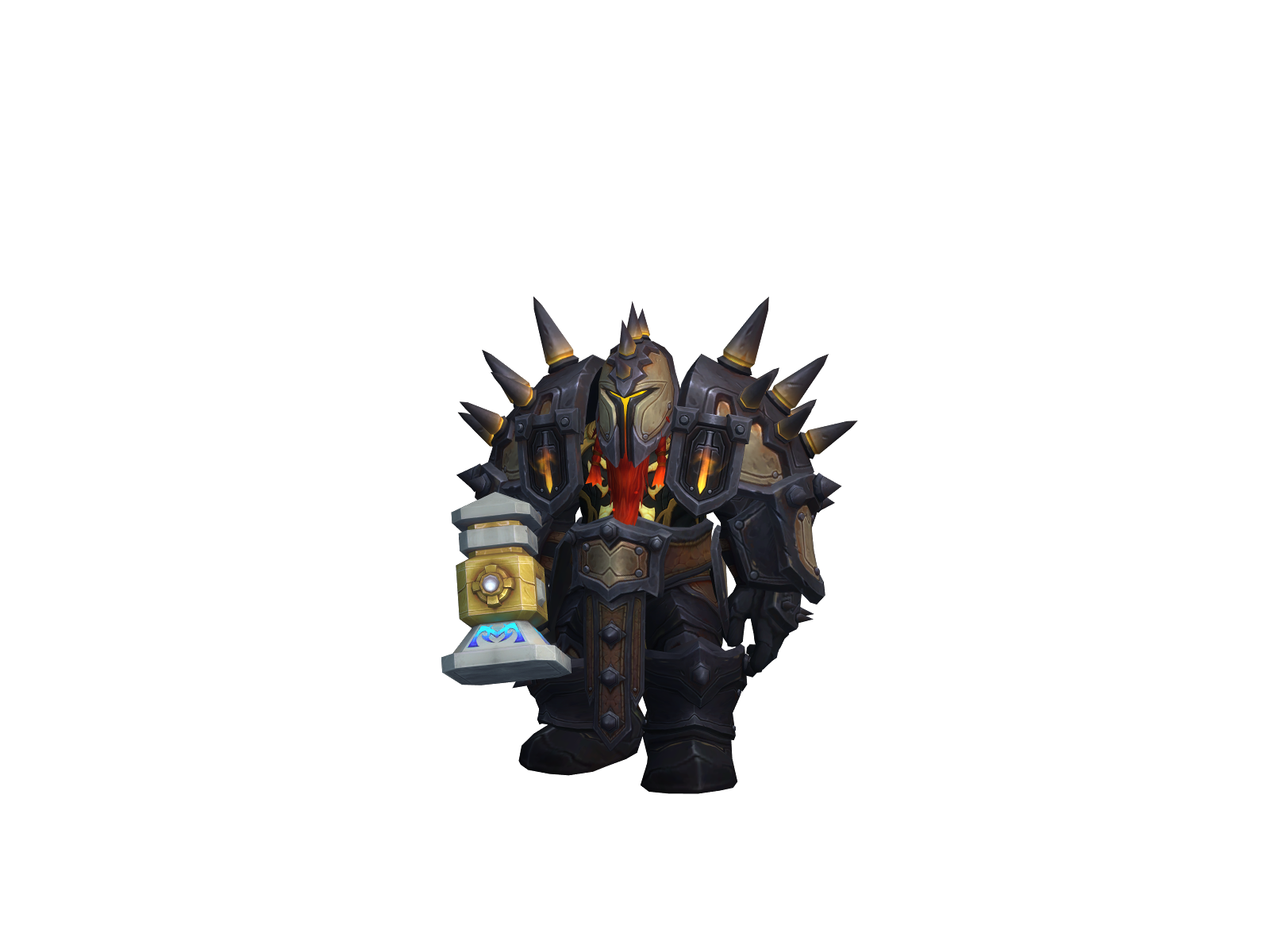 Derlougin 3D character render