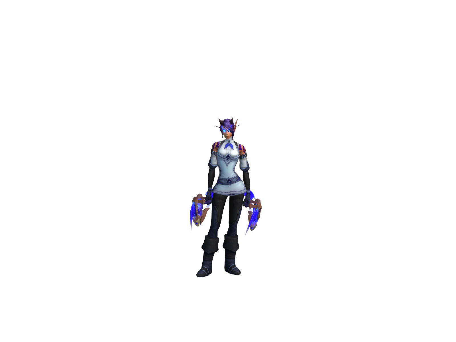 Lolblur 3D character render