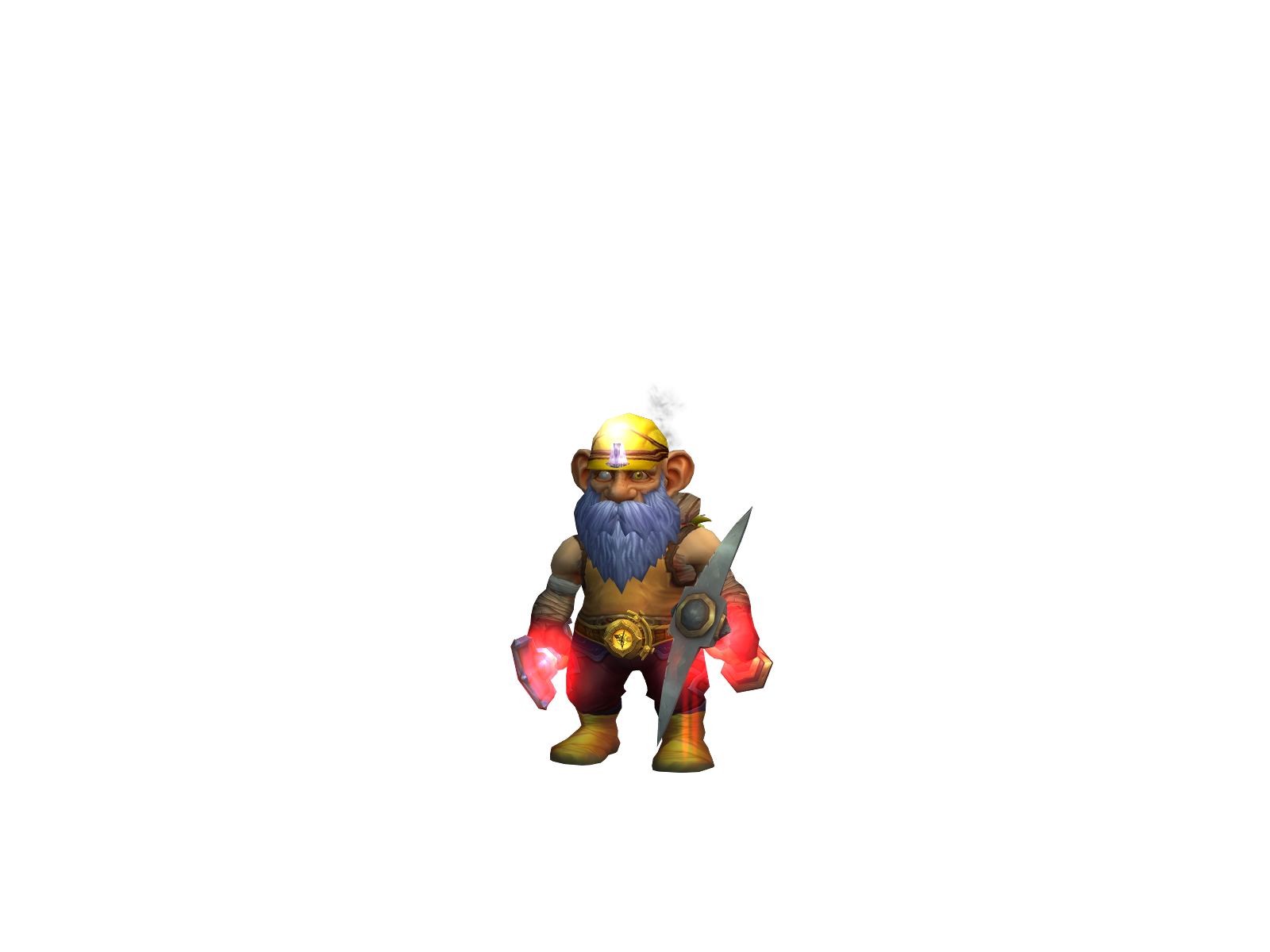 Enutróf 3D character render