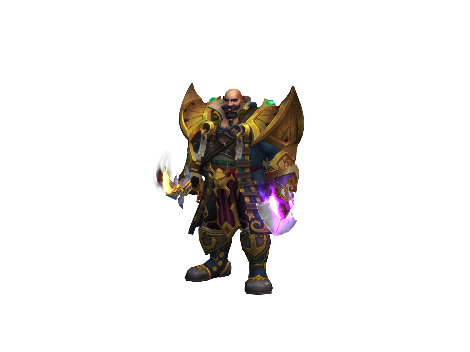 Galadaddy 3D character render