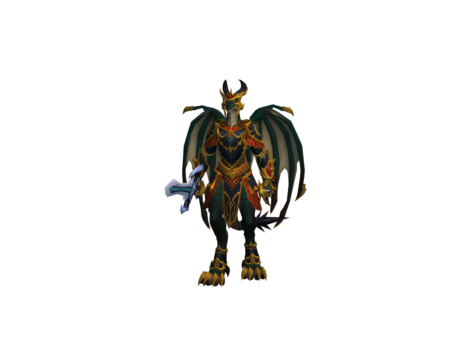 Vrtra 3D character render