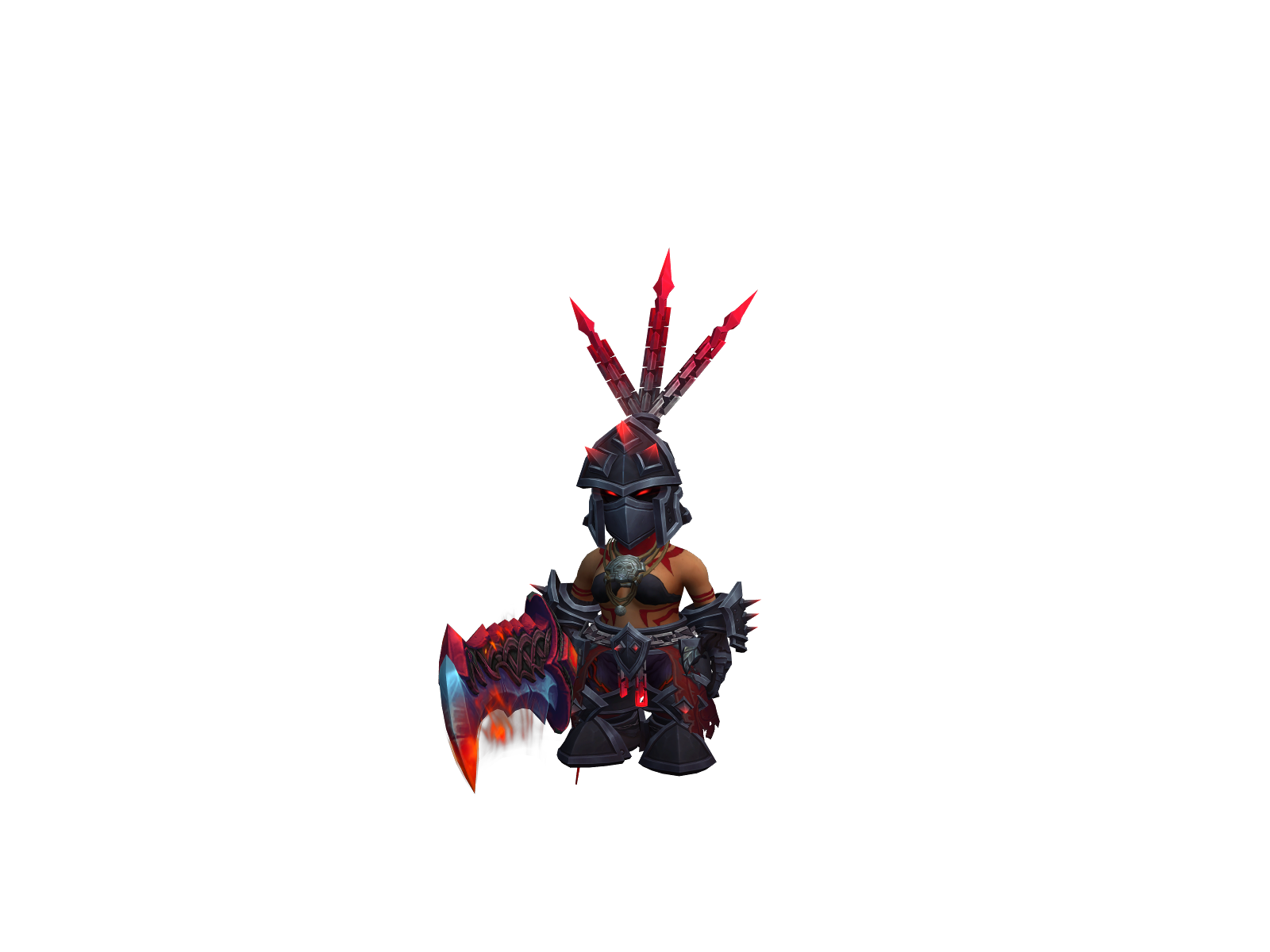 Elation 3D character render