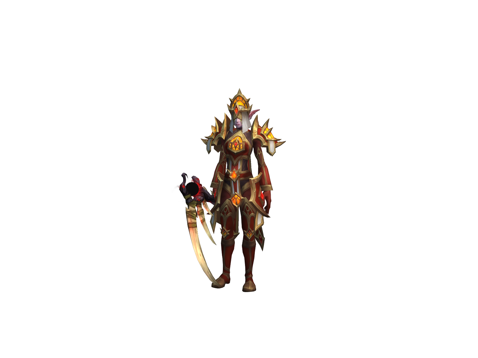 Fáramis 3D character render