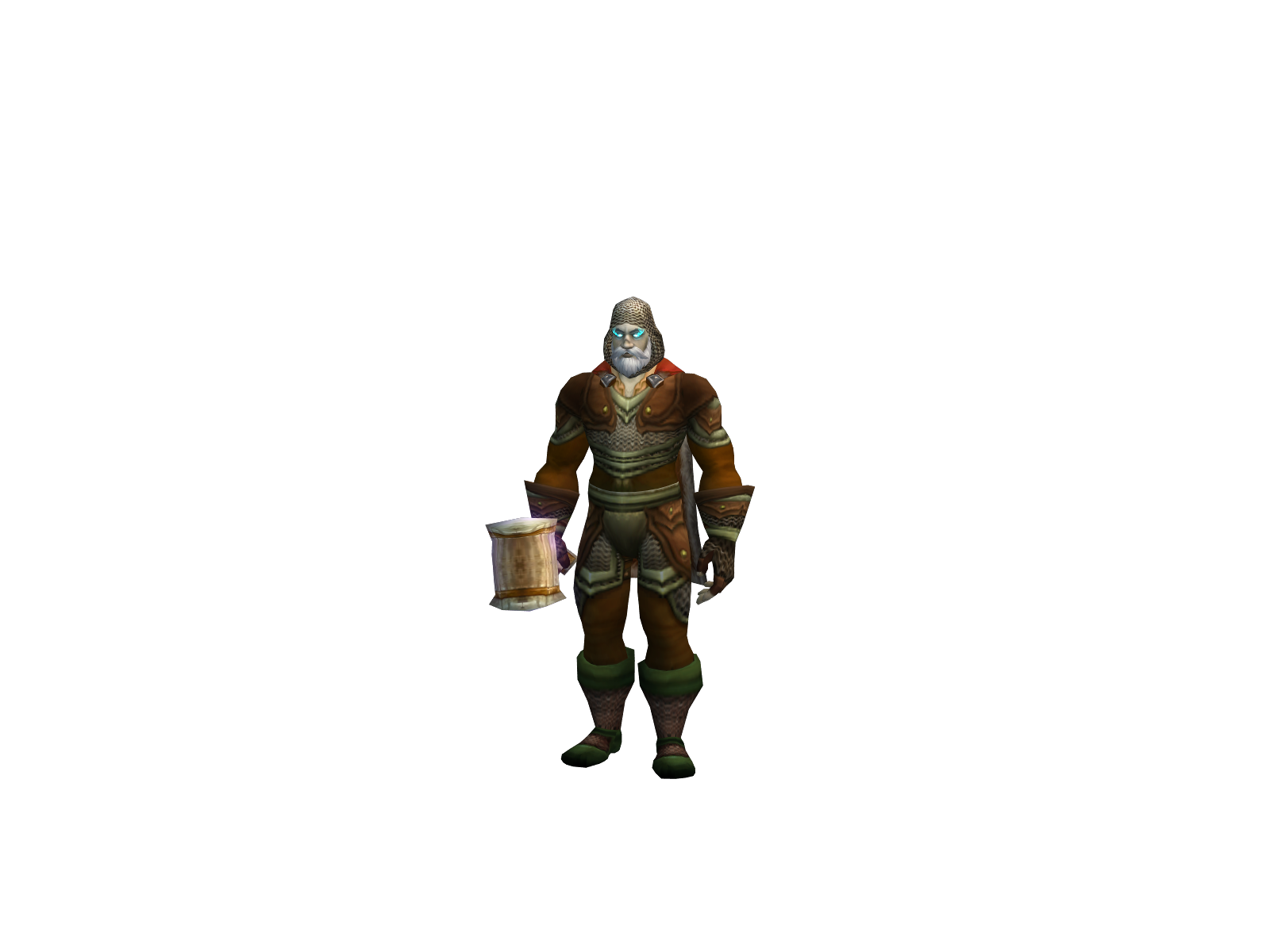 Paúl 3D character render