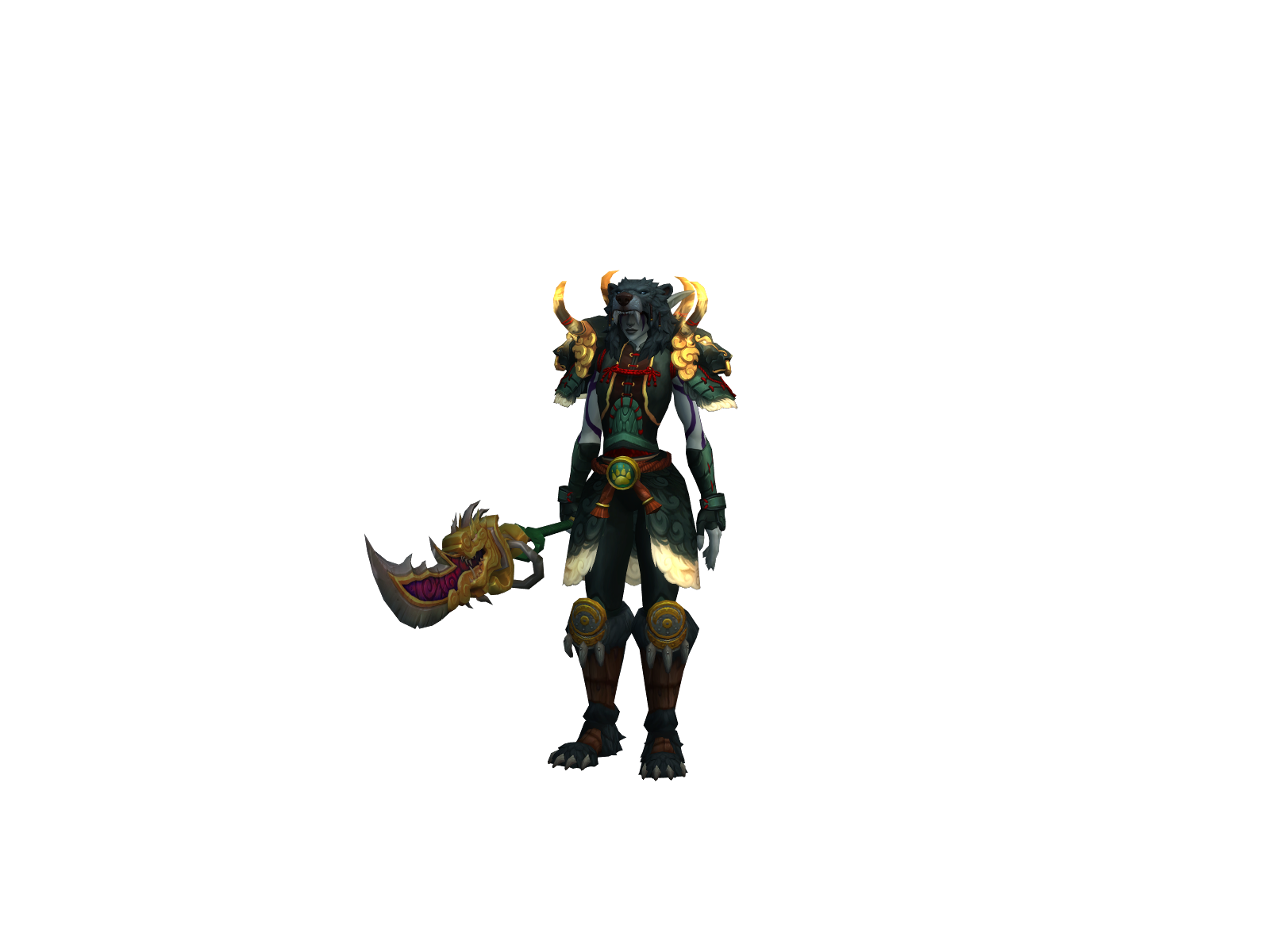 Goopypalms 3D character render