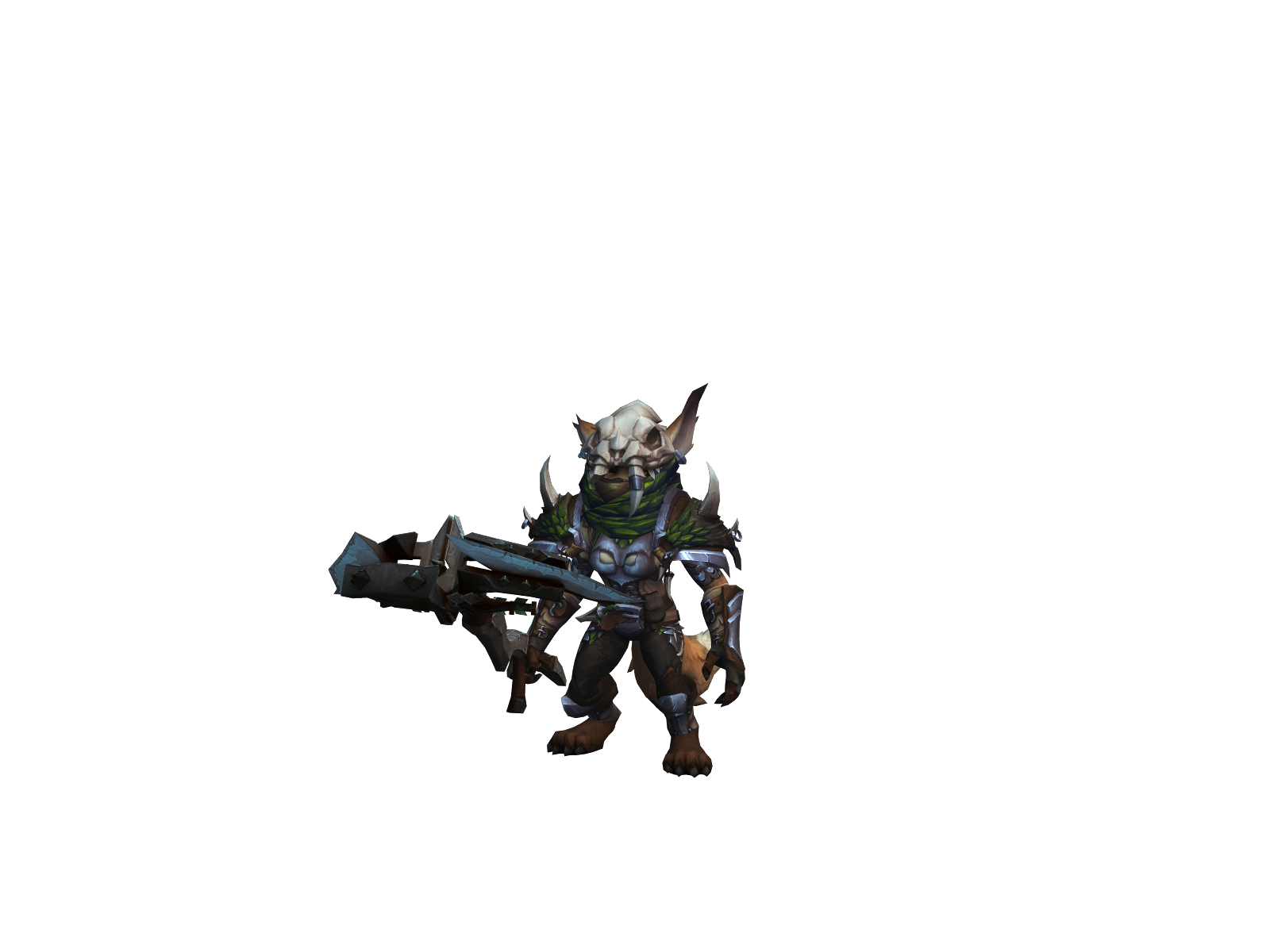 Ronks 3D character render