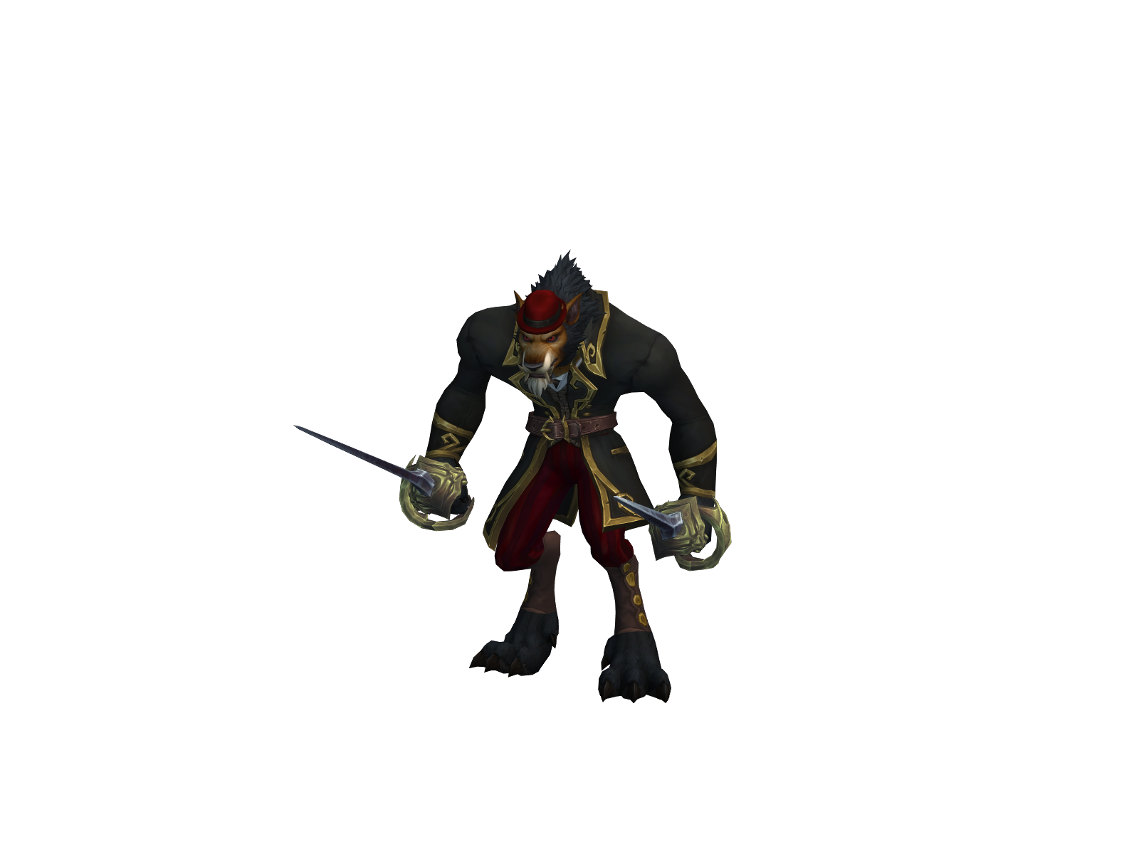 Kazrò 3D character render