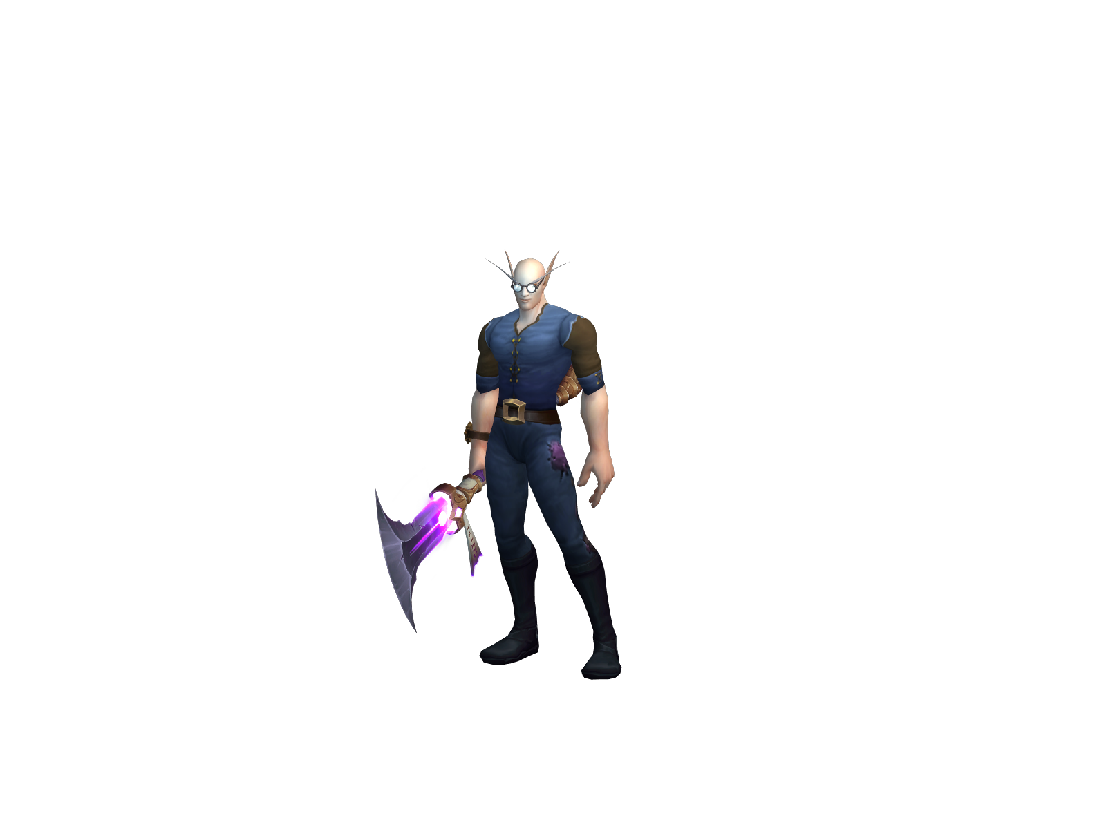 Waboom 3D character render