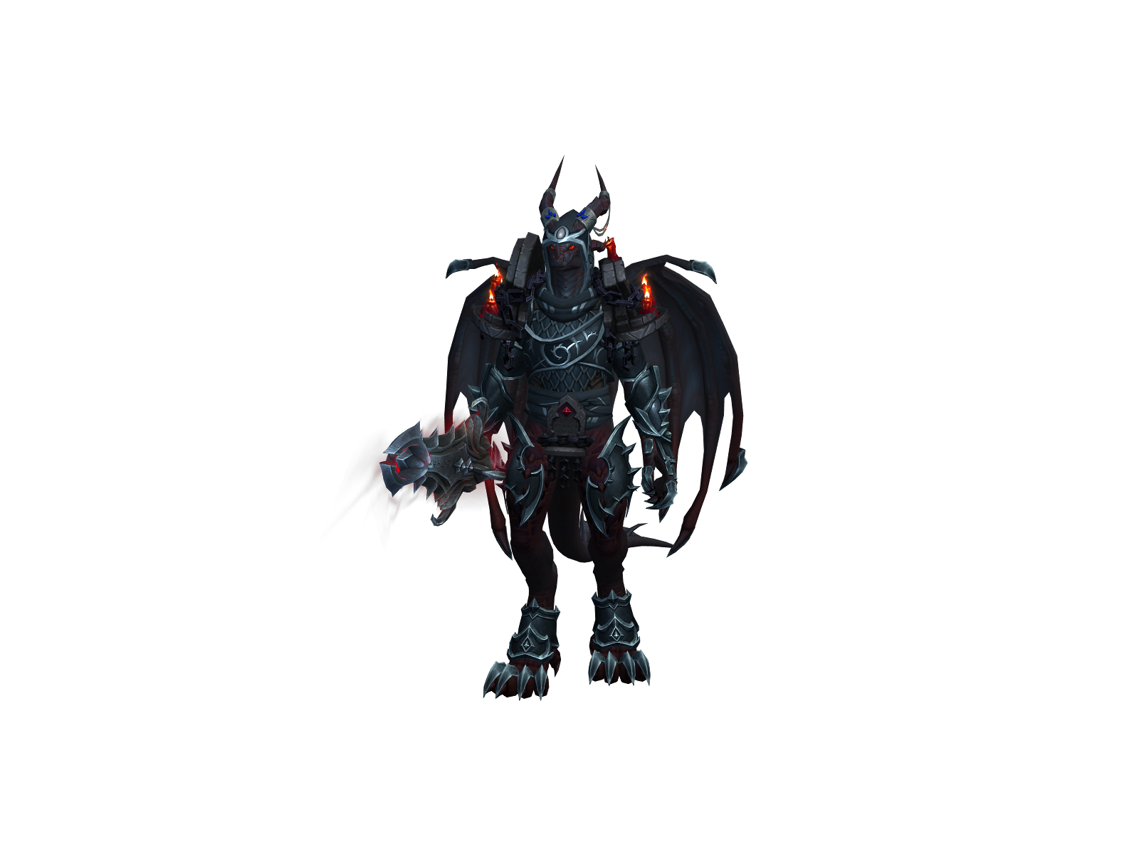 Ældrax 3D character render