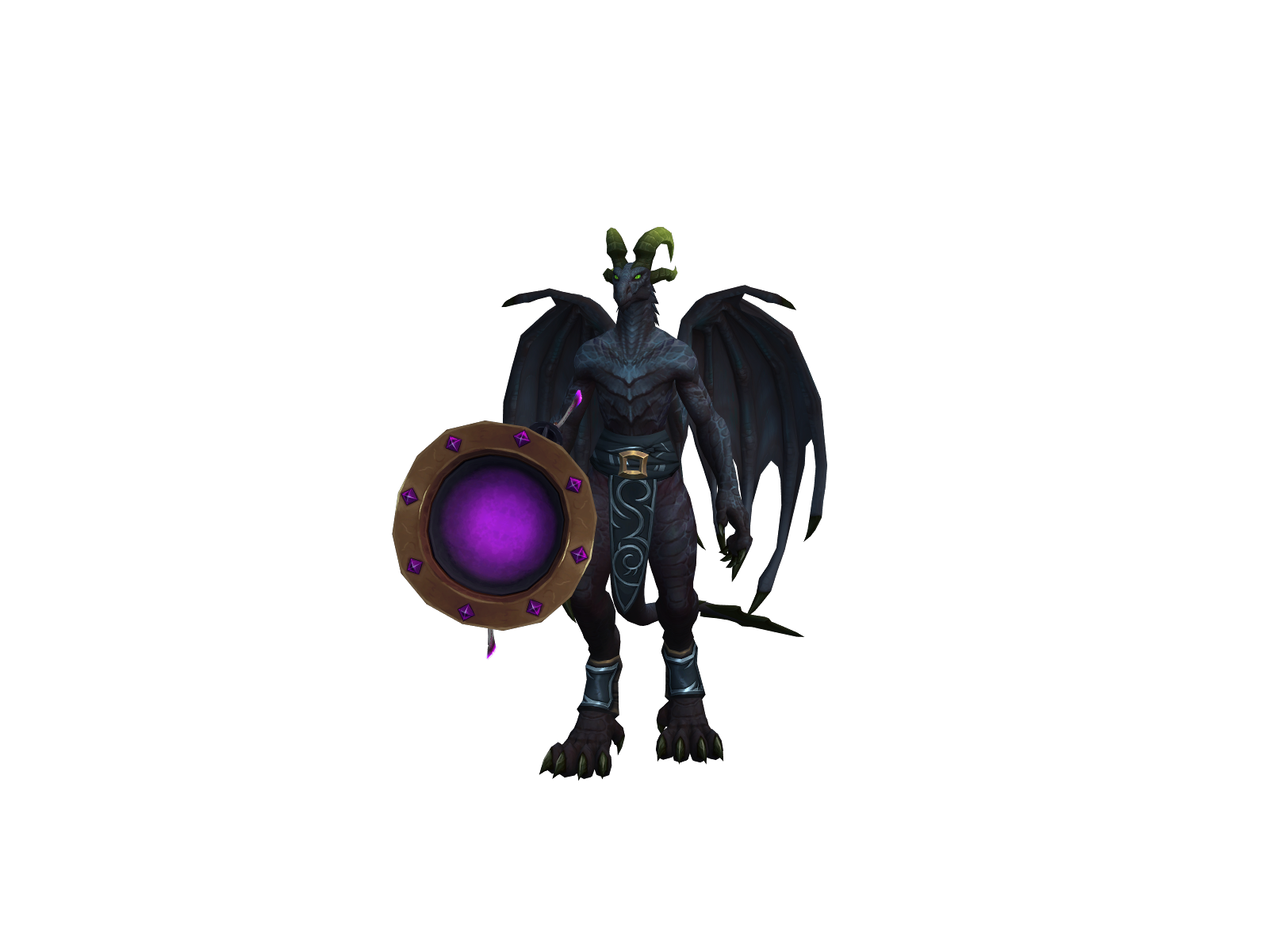 Interîtus 3D character render