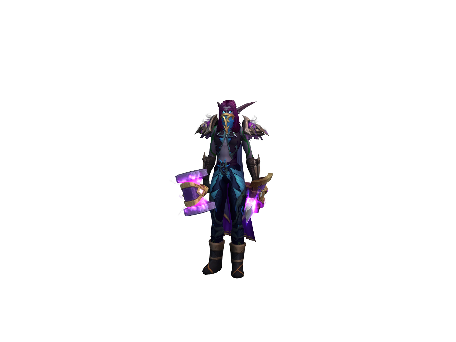 Nidmight 3D character render