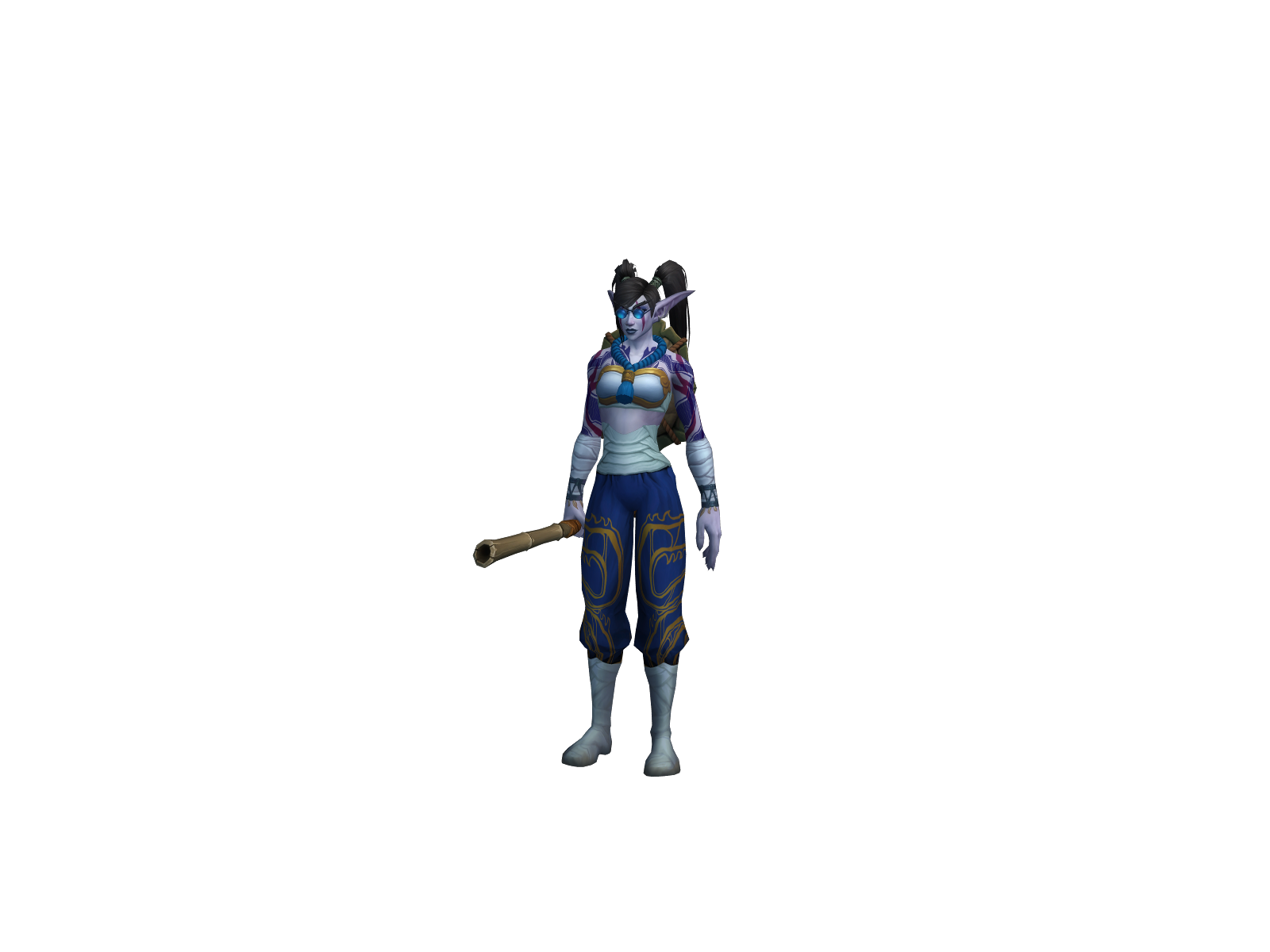 Coróin 3D character render