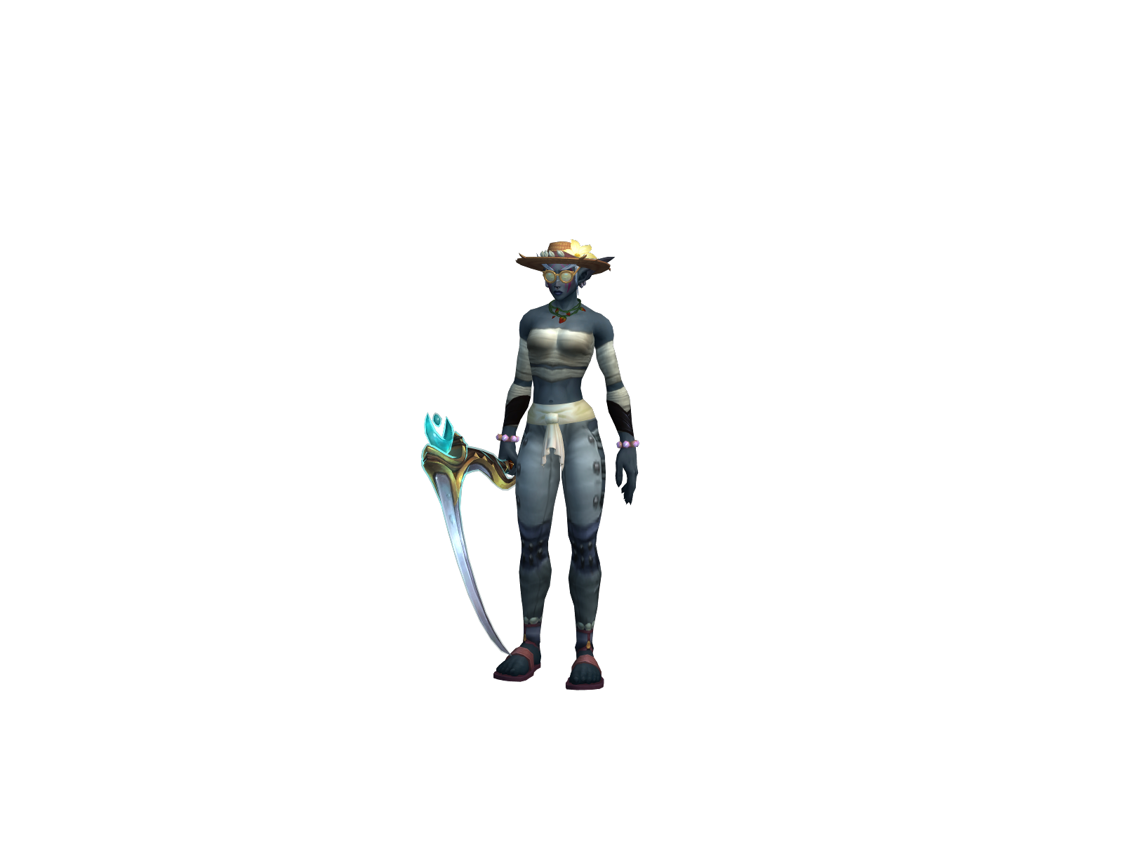 Chúú 3D character render