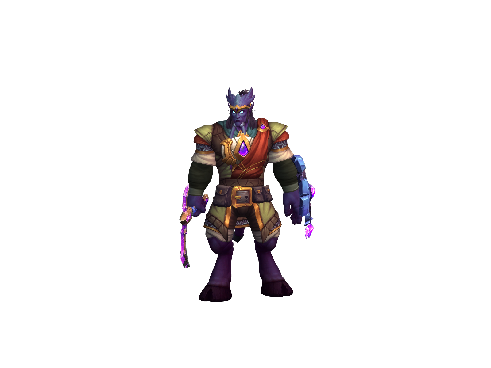 Rohuun 3D character render