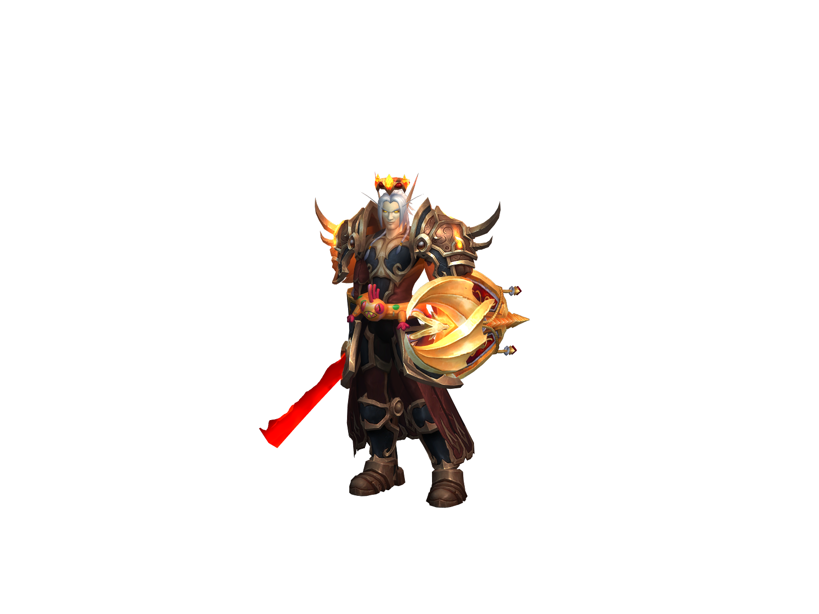 Soventh 3D character render
